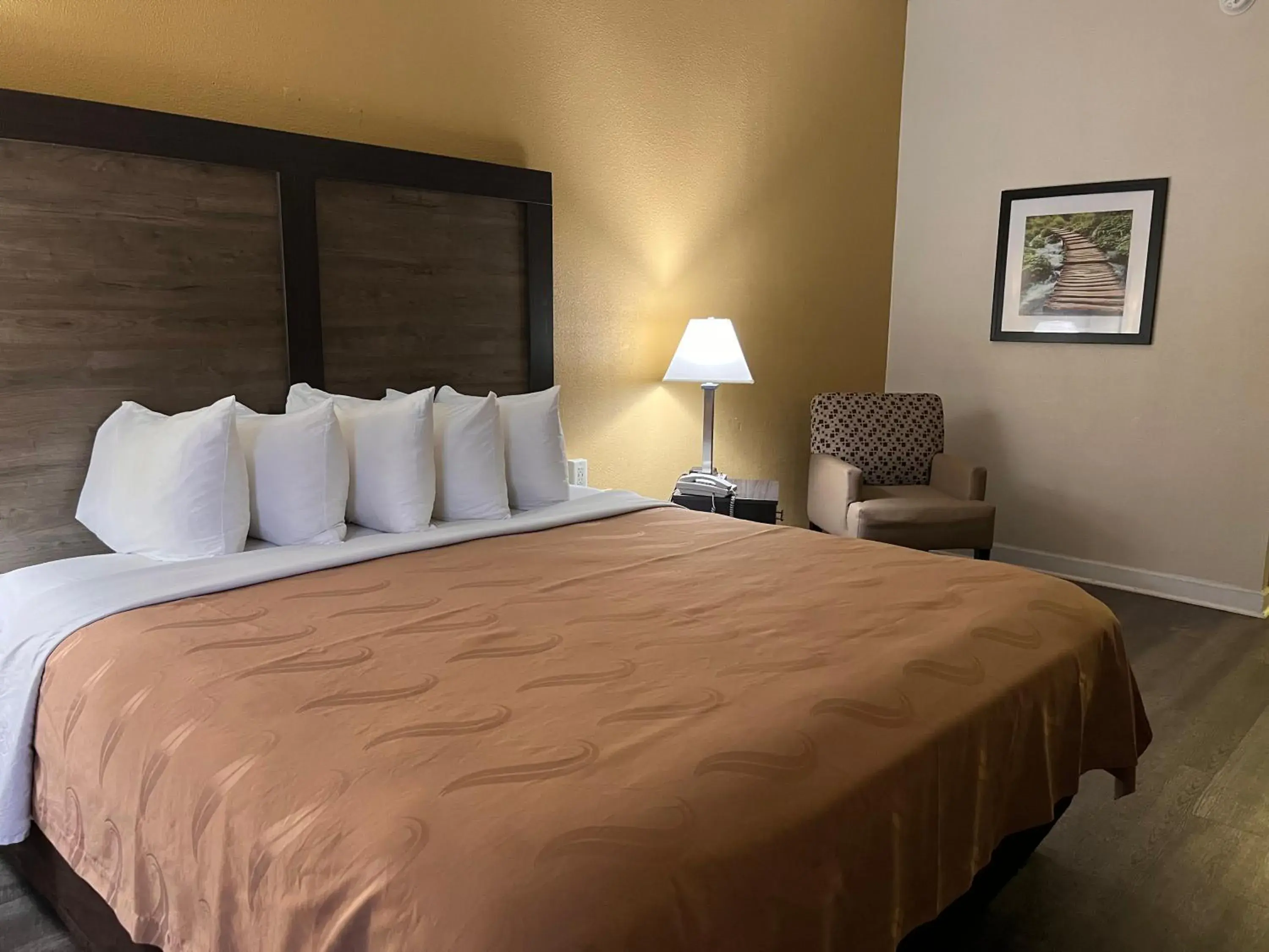 Bed in Quality Inn Bed in Quality Inn