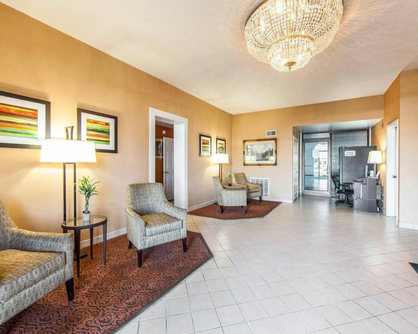 Lobby or reception in Quality Inn Maysville