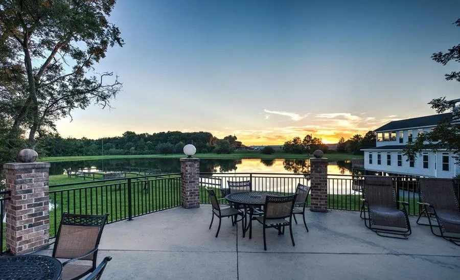 Patio in AmericInn by Wyndham Vidalia