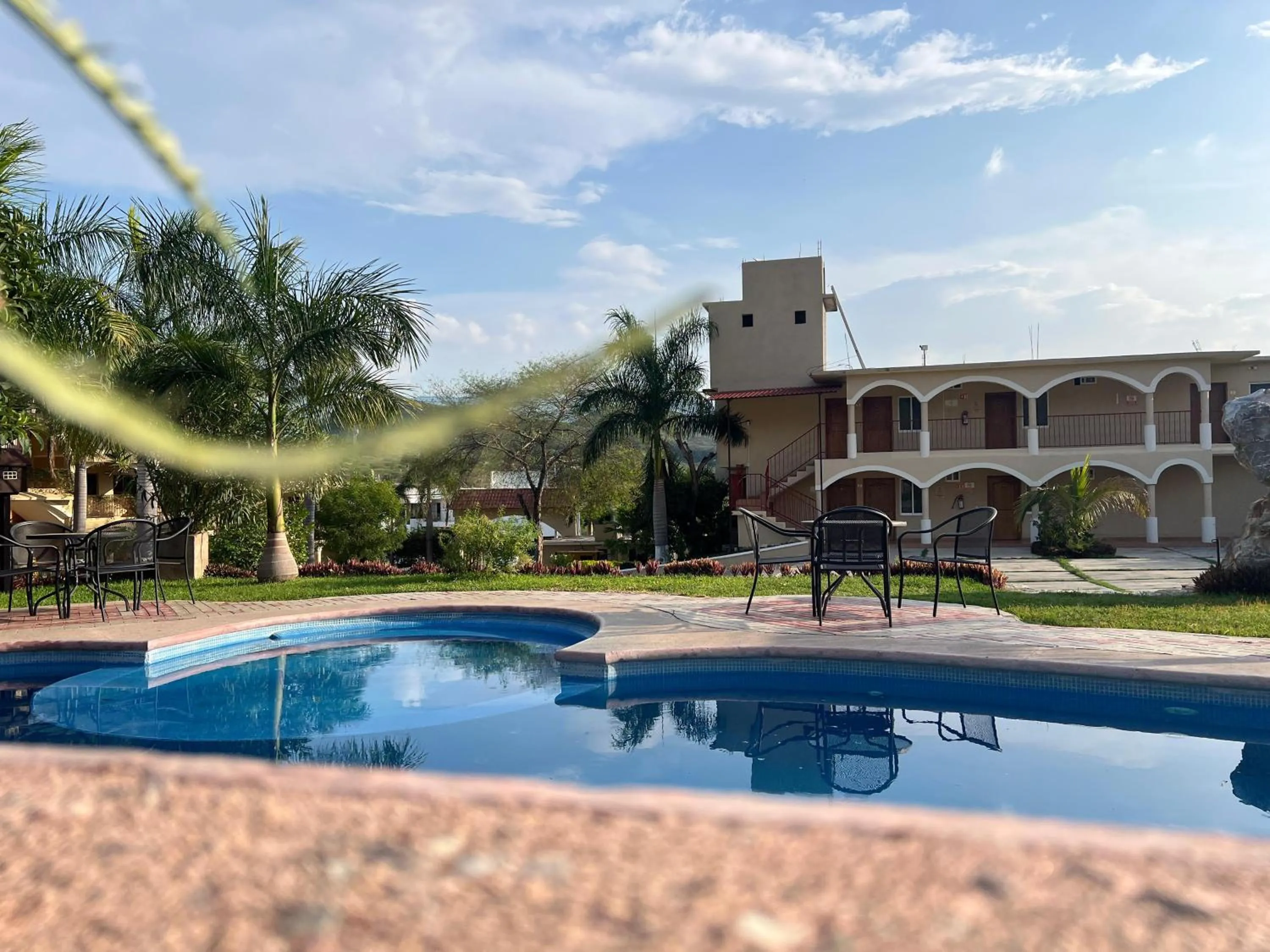 Swimming pool in Hotel y Restaurante Villas Del Sol Jalpan de Serra