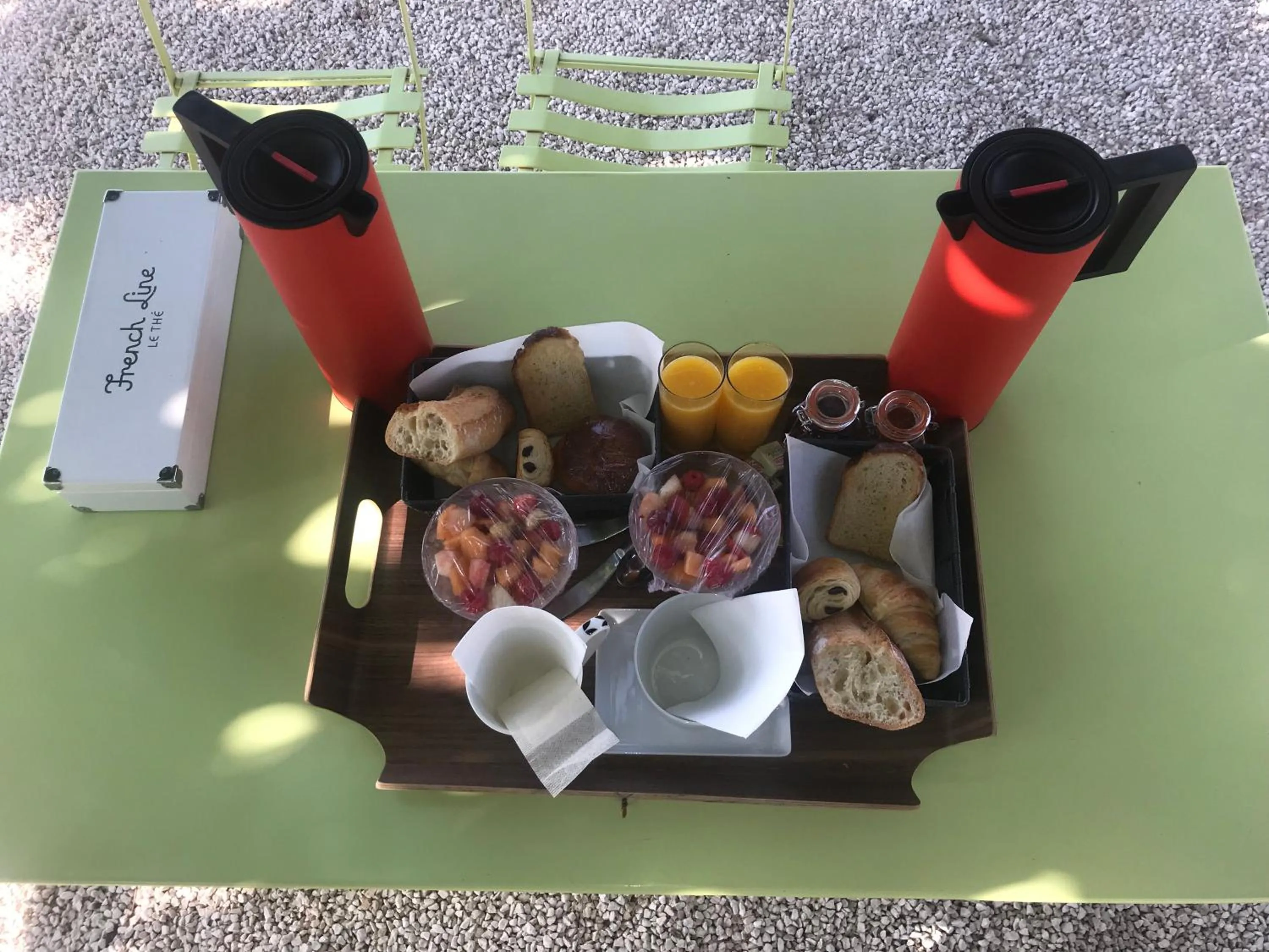 Breakfast in Le Clos en Provence