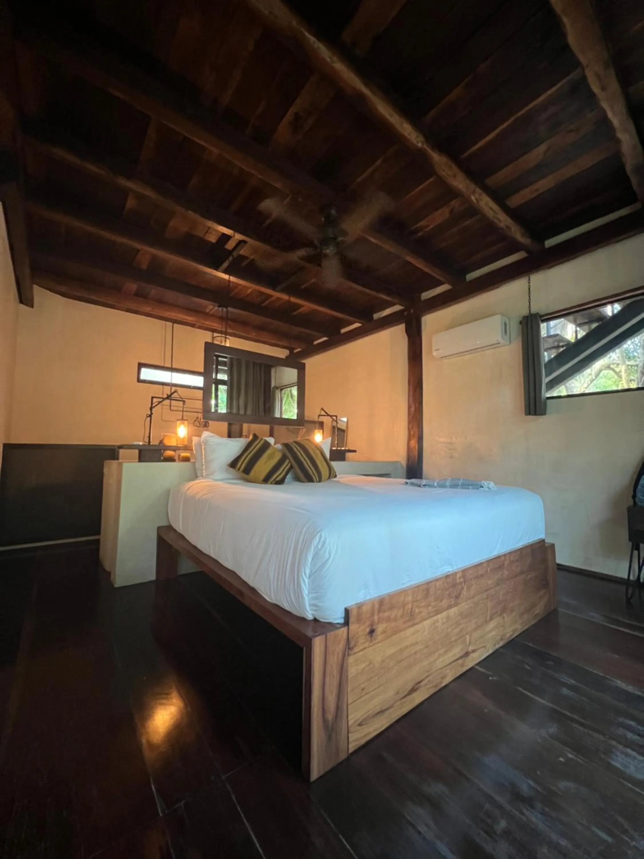 Bedroom, Bed in Libelula Tulum Beachfront Hotel