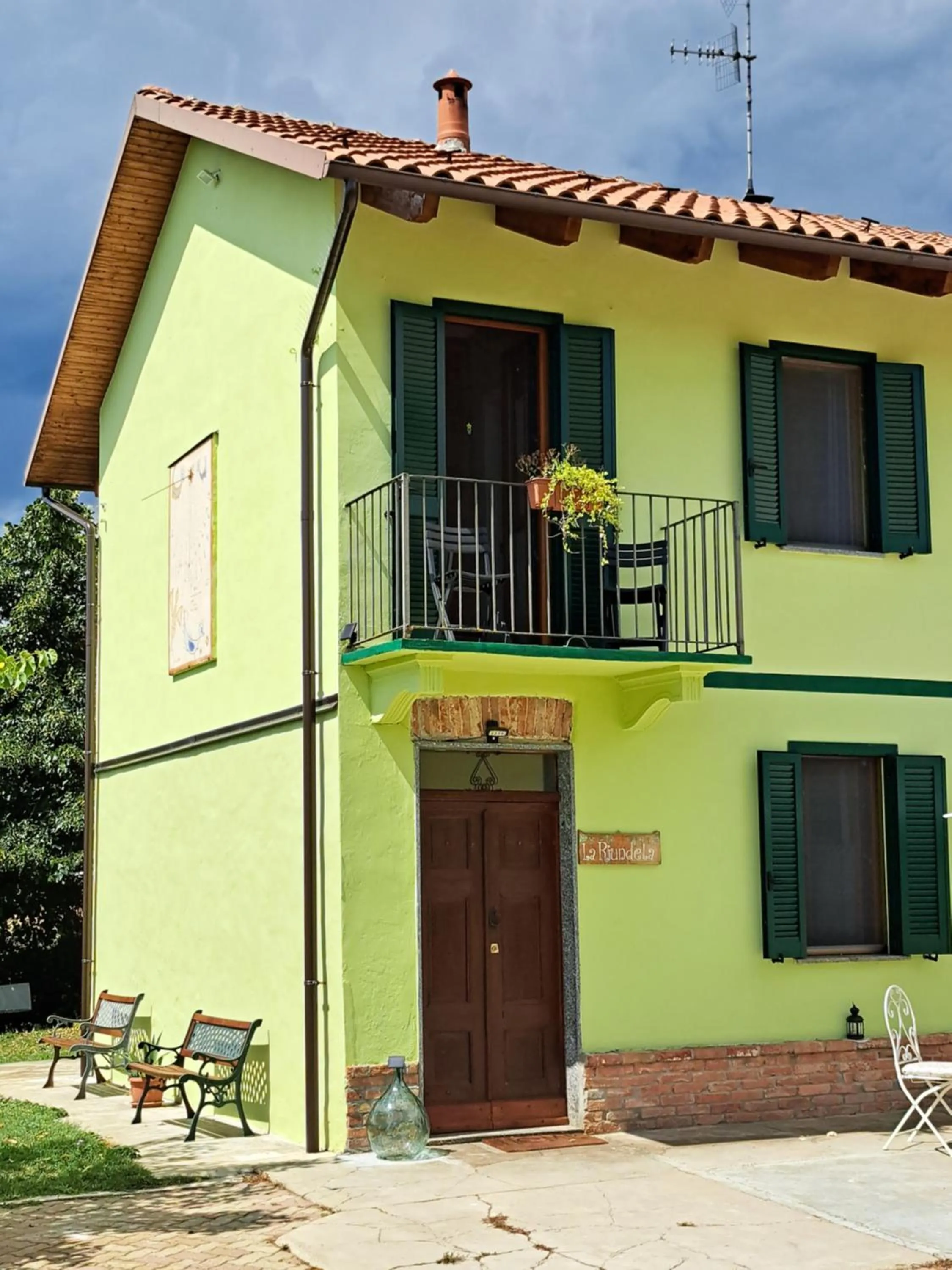 Property building in B&B La Riundela