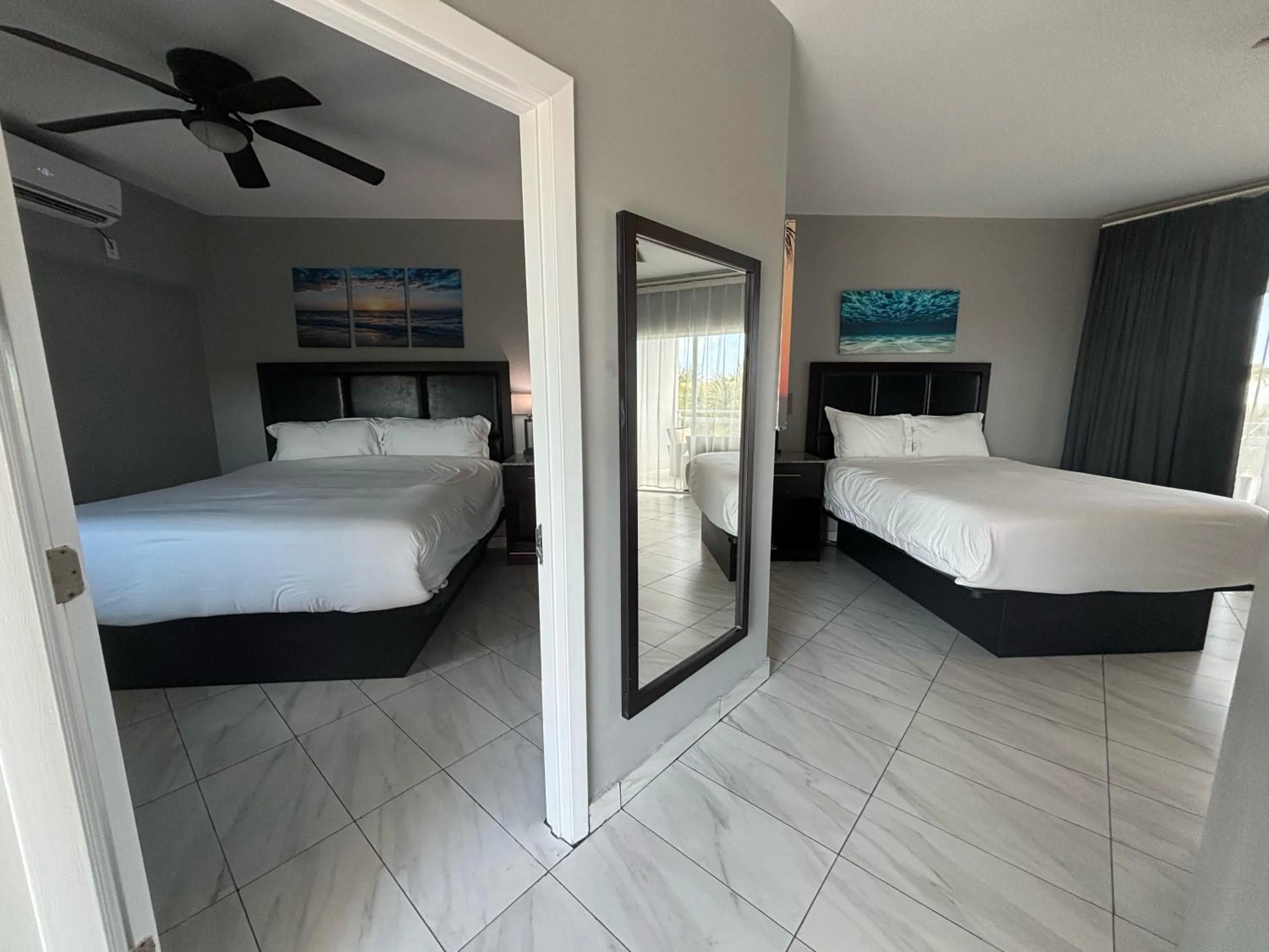 Bed in Grace Bay Suites