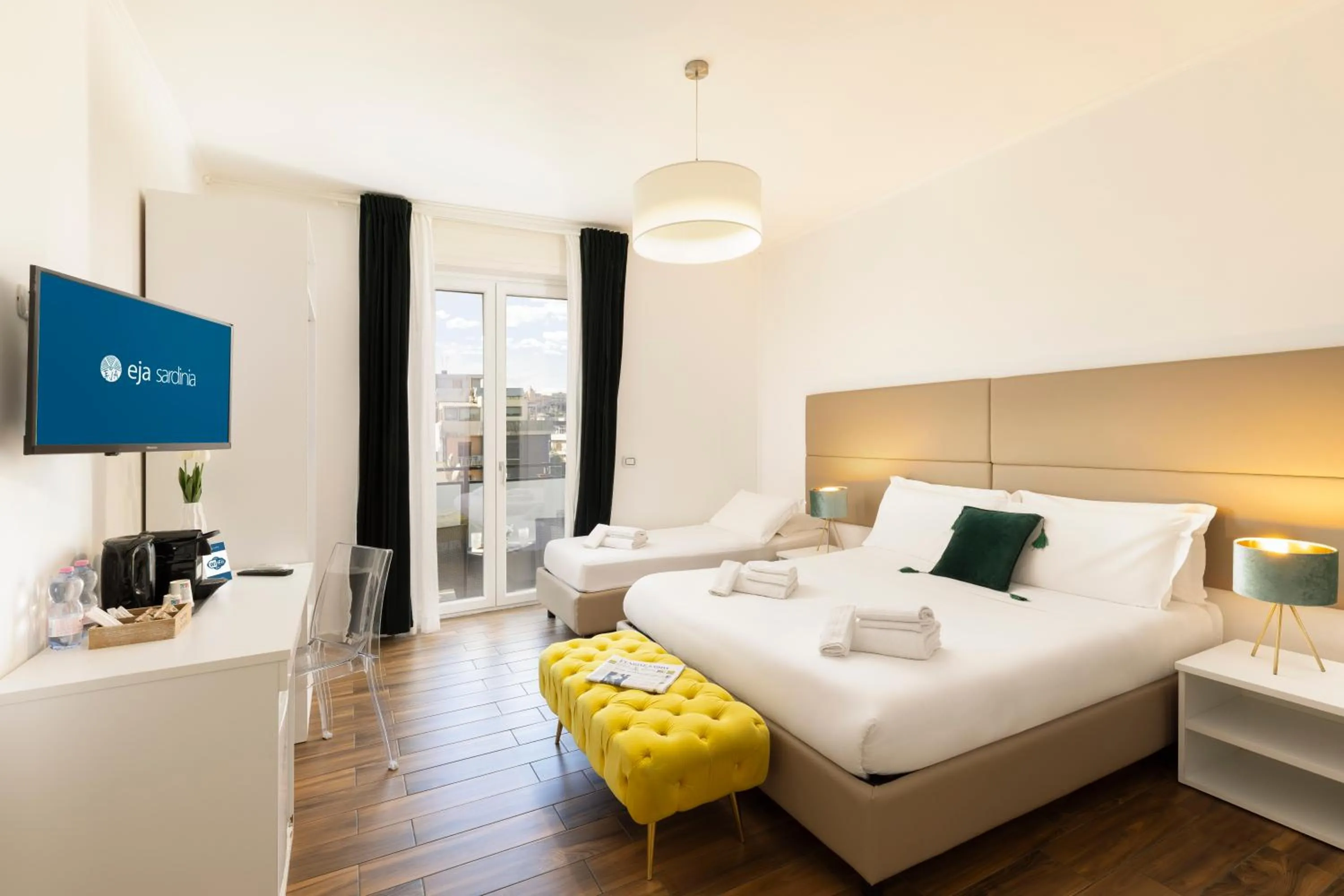 Bed in Mapi’s Rooms