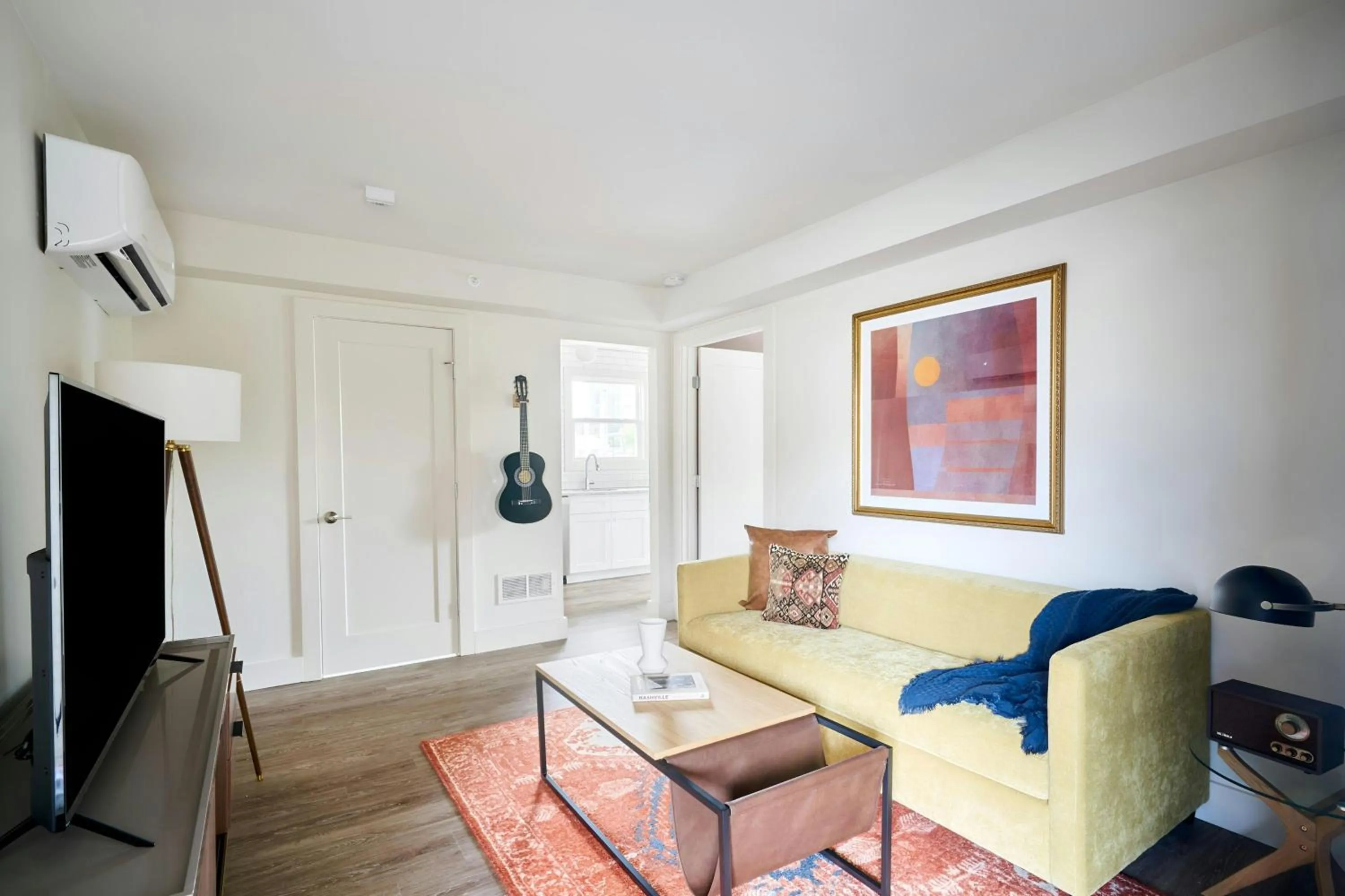 Living room in Sonder by Marriott Bonvoy The Stat Apartments Midtown