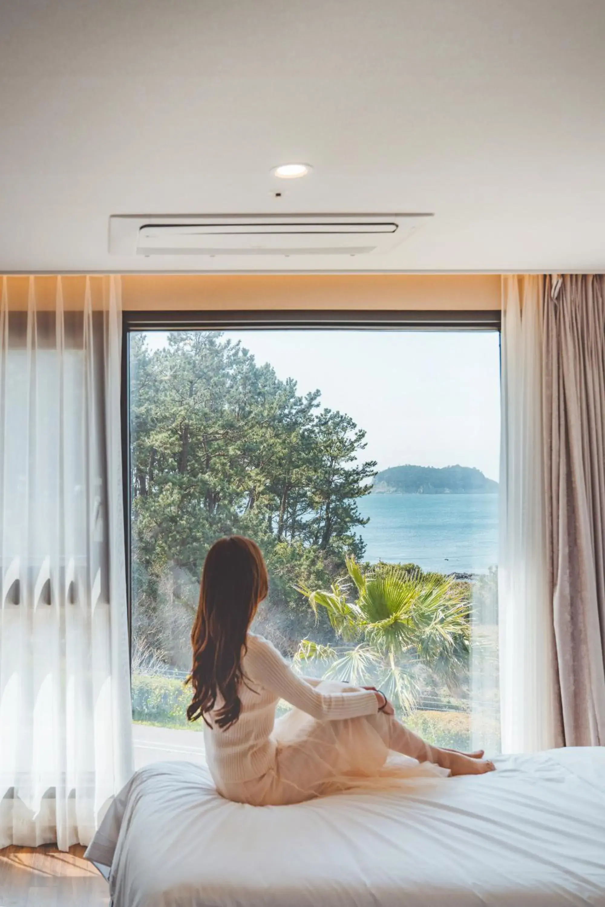 Bed in Hotel Seogwipean Bed in Hotel Seogwipean