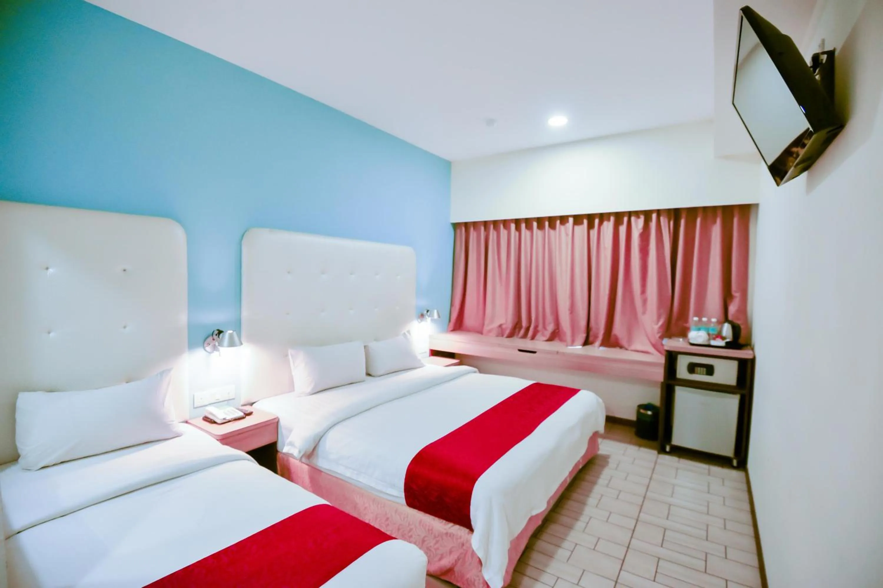 Bed in Lumut Suites