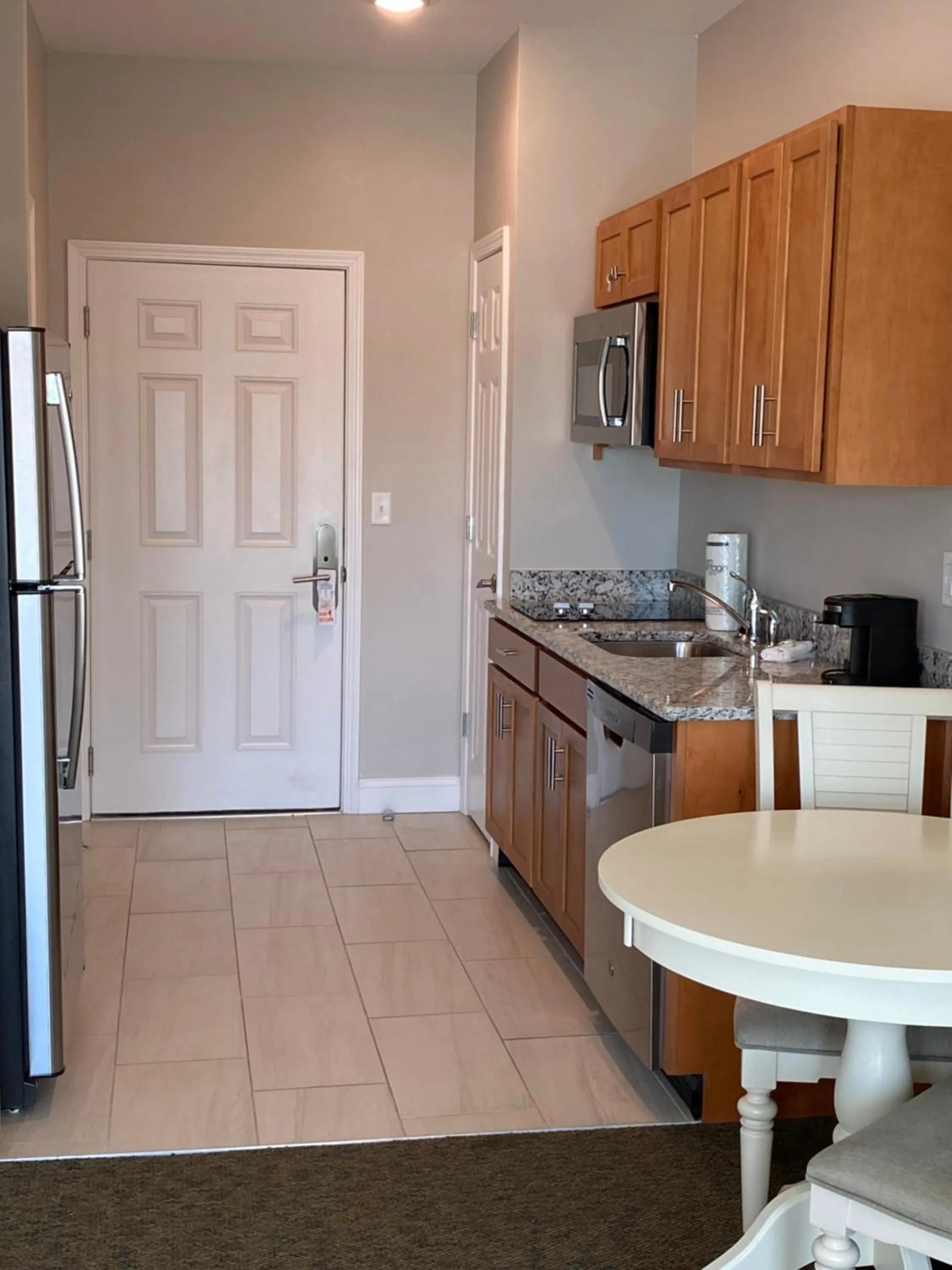 Kitchen or kitchenette in River Hotel of Southport