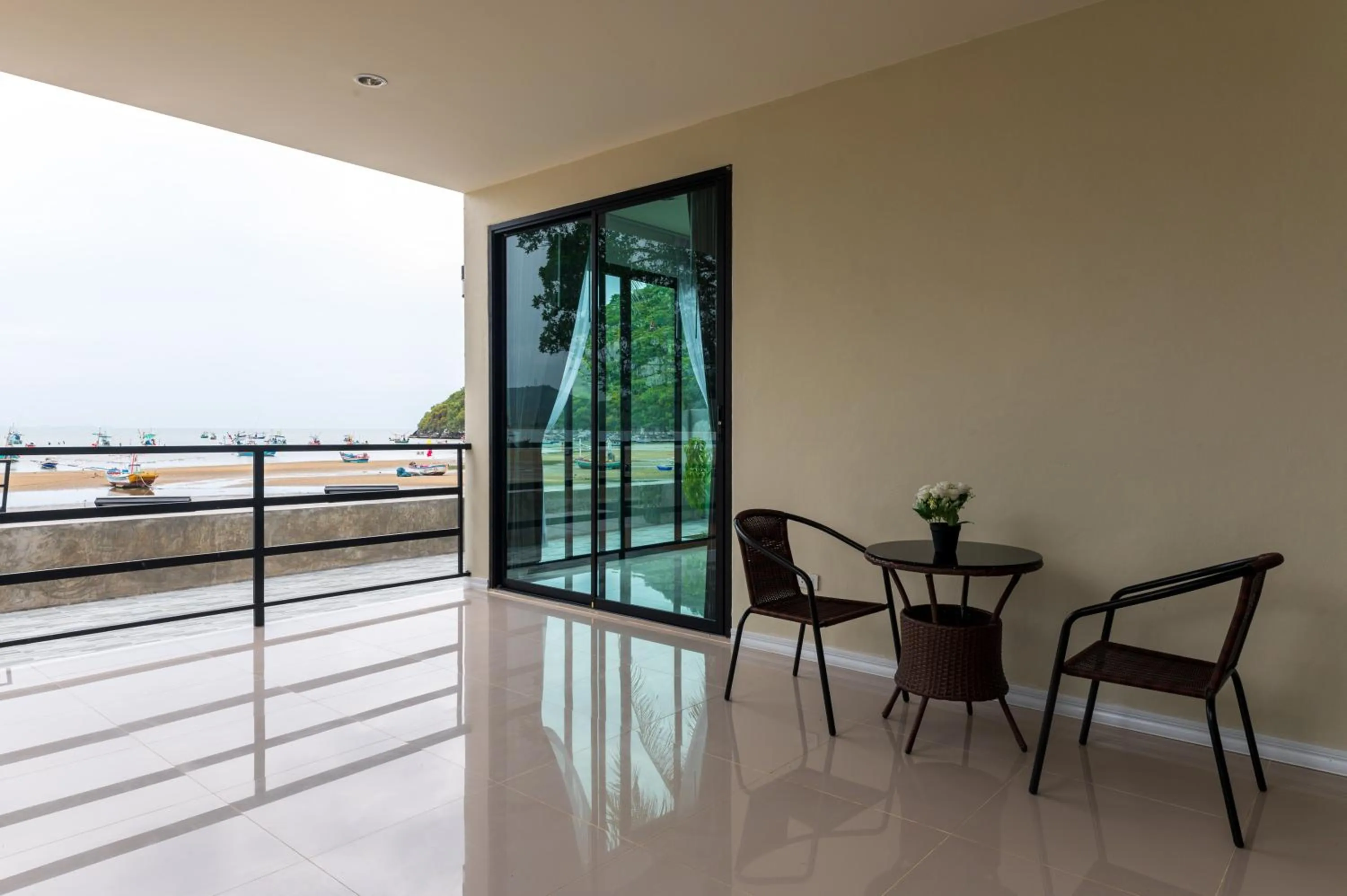 Patio in Aownoi Bay Resort