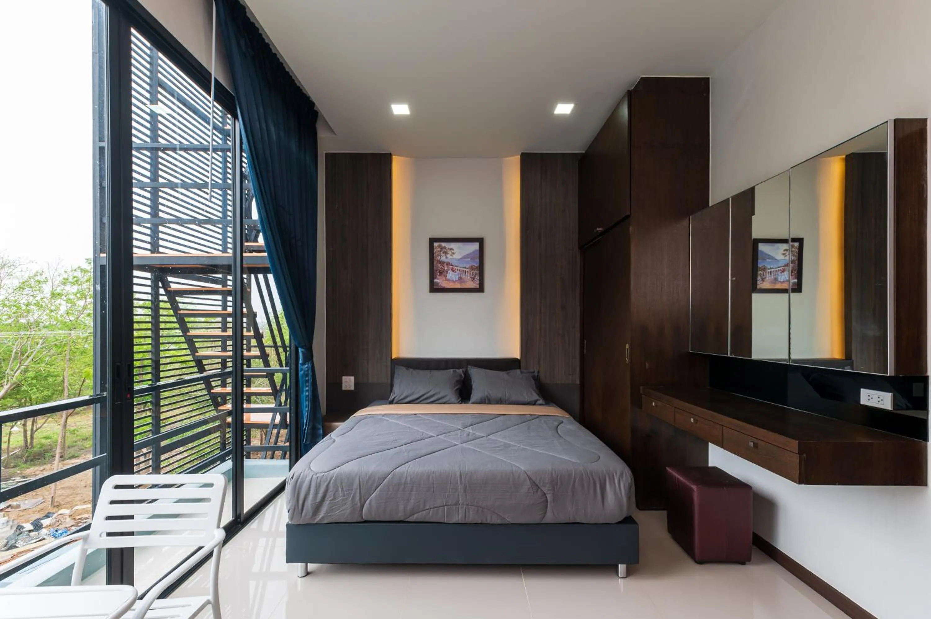 Bed in Aownoi Bay Resort