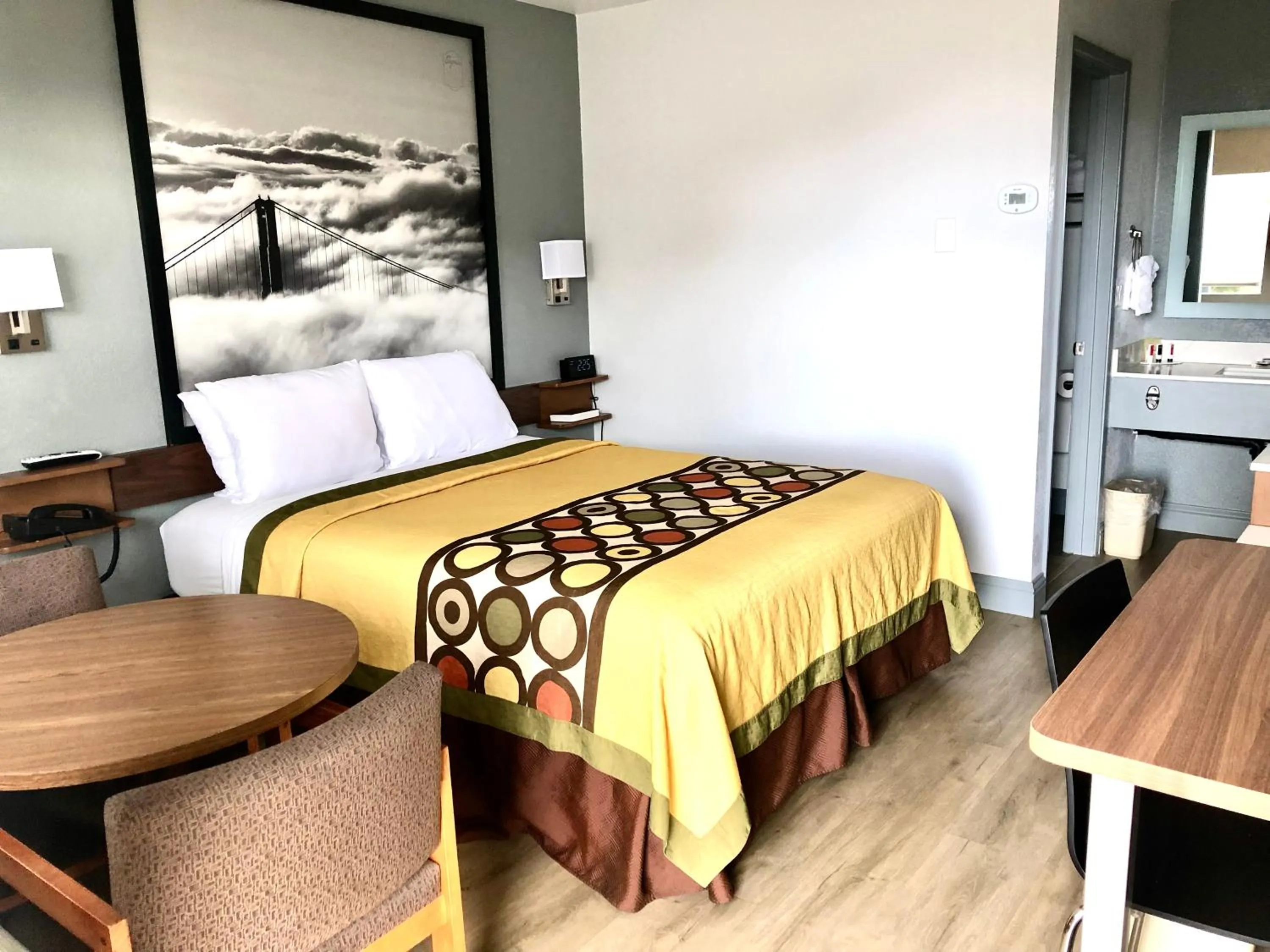 Bed in Super 8 by Wyndham Fort Bragg