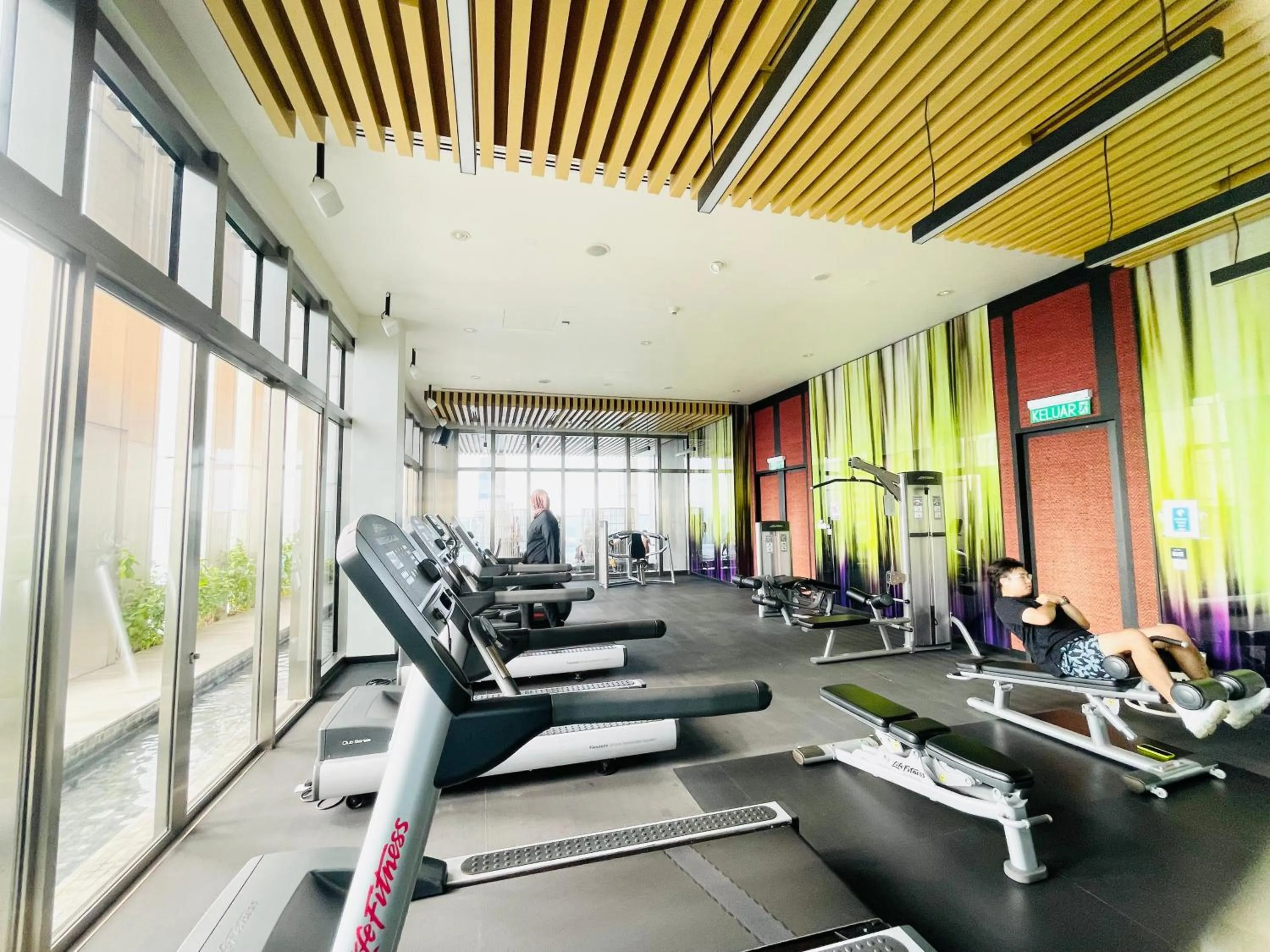 Fitness centre/facilities in Tropicana Residence KLCC @ Getaway Home Suite