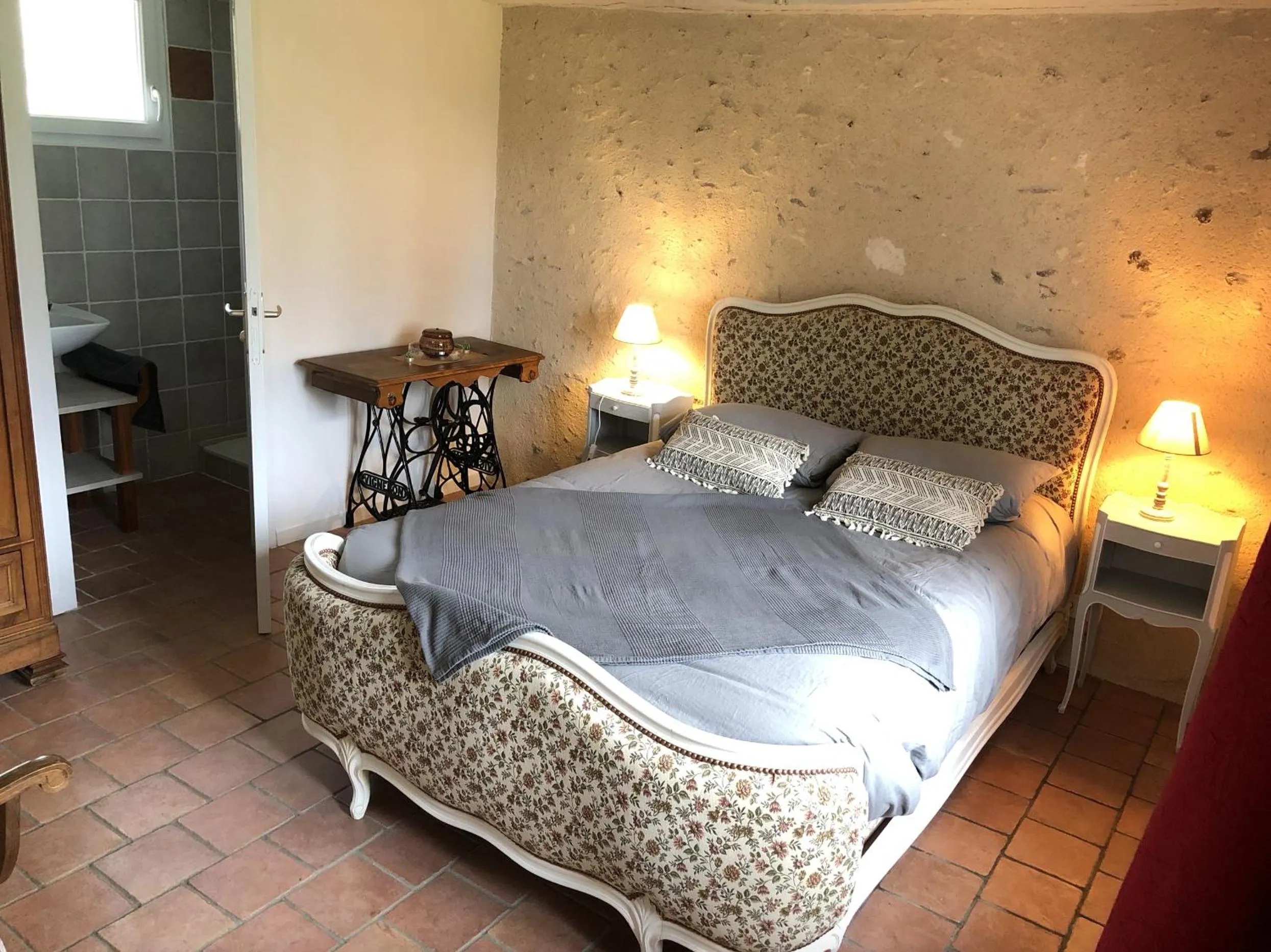Bedroom, Bed in Domaine de l'Augeonnière