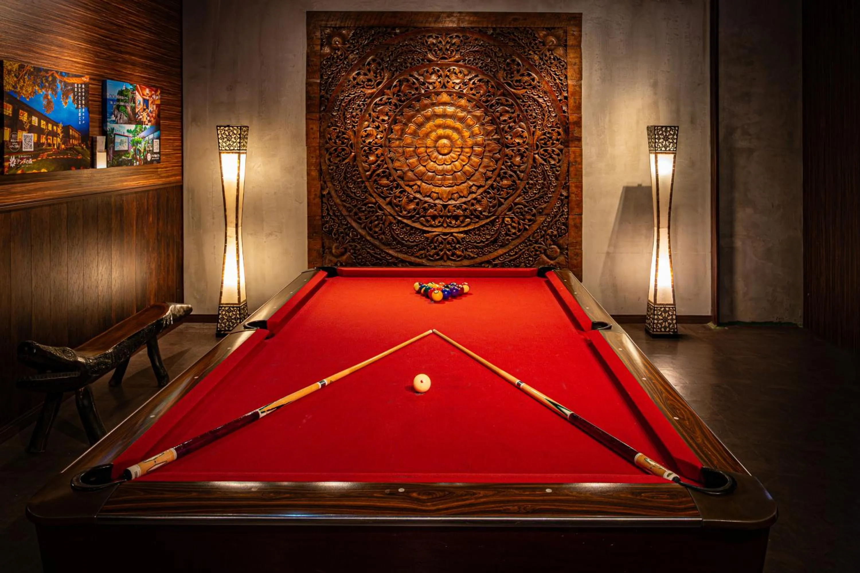 Billiard in Hotel Pasela Living Shinjuku