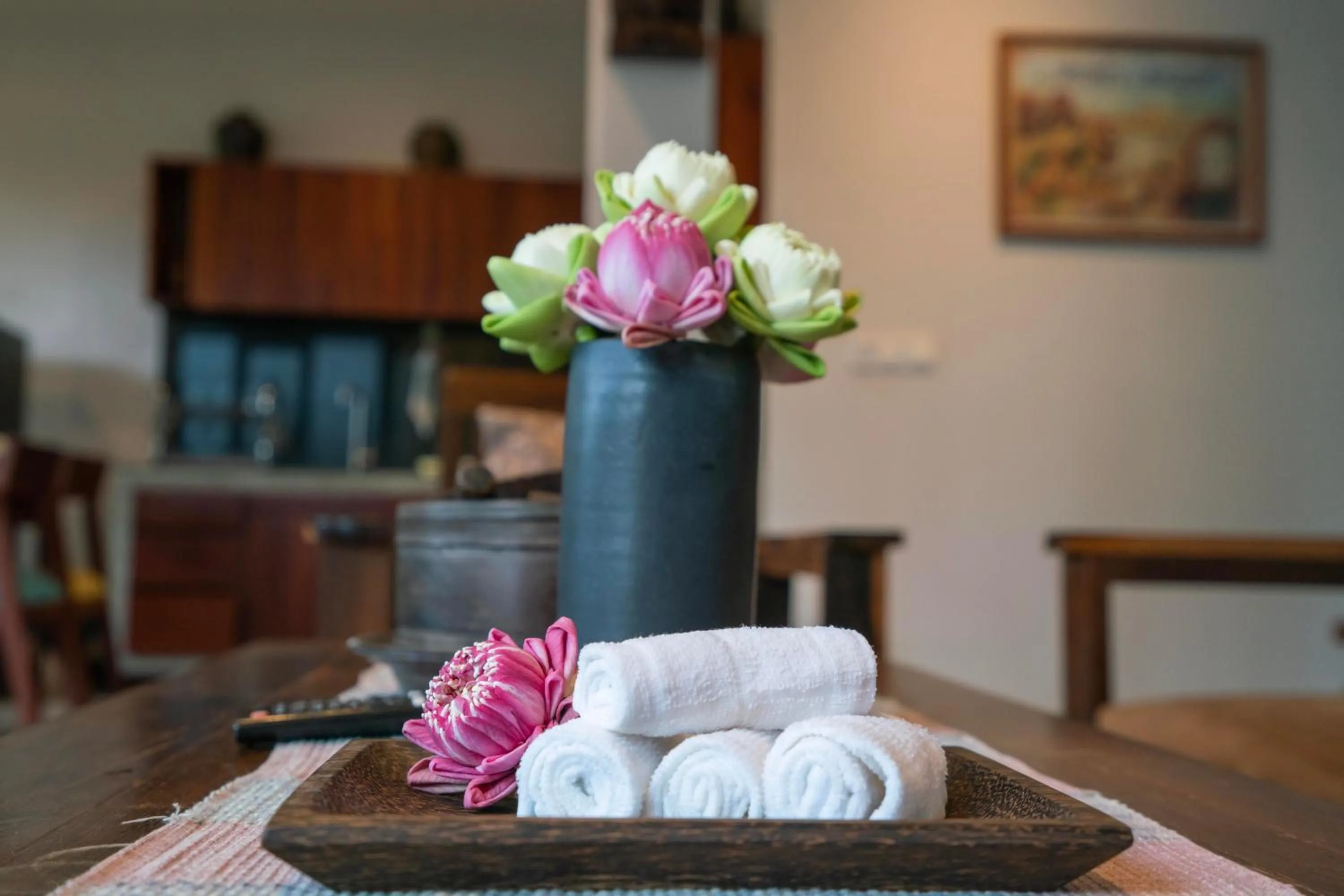 Decorative detail in Golden Vishnu Villa