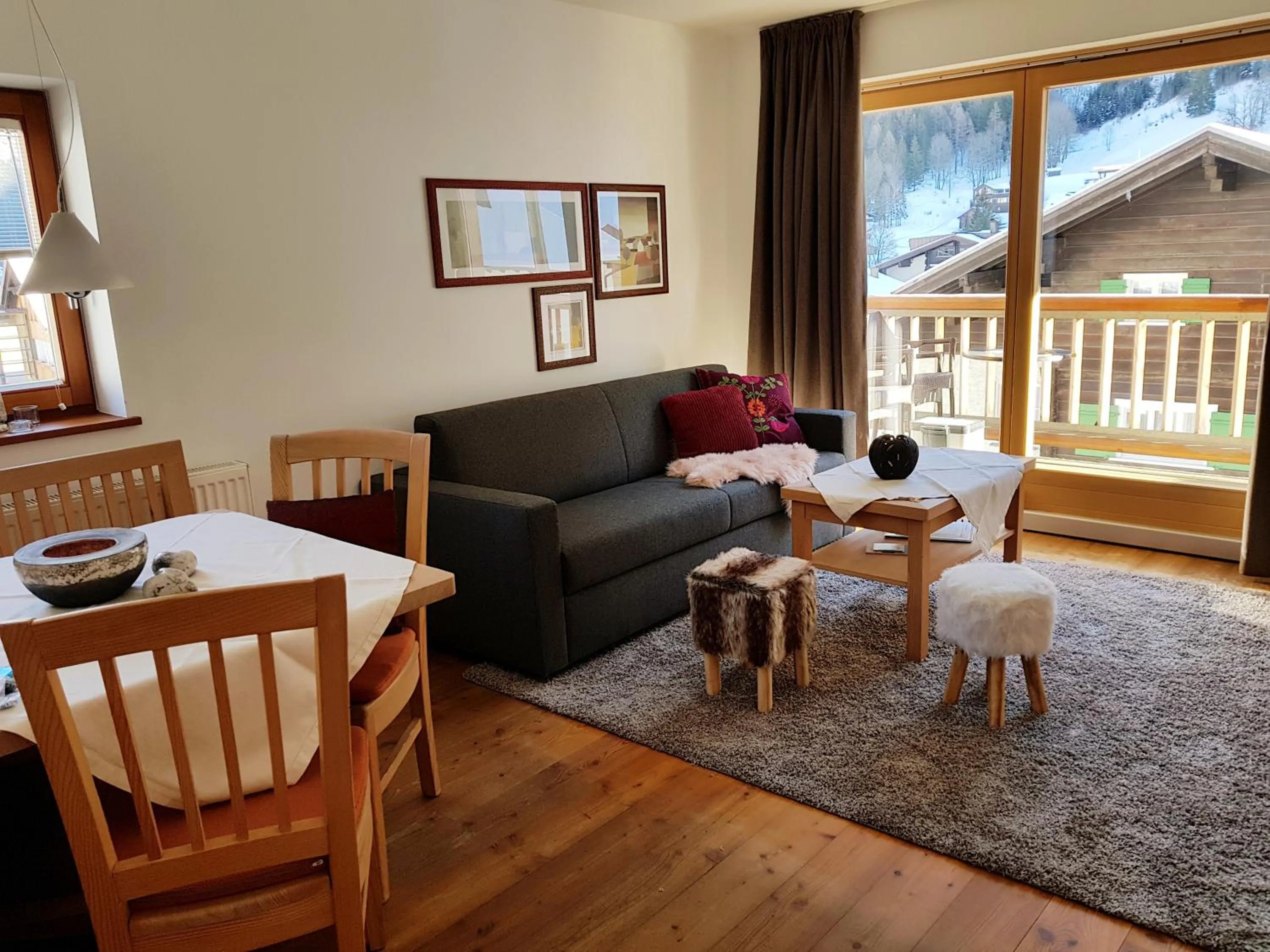 Living room in Biotel Bertel Naturappartements