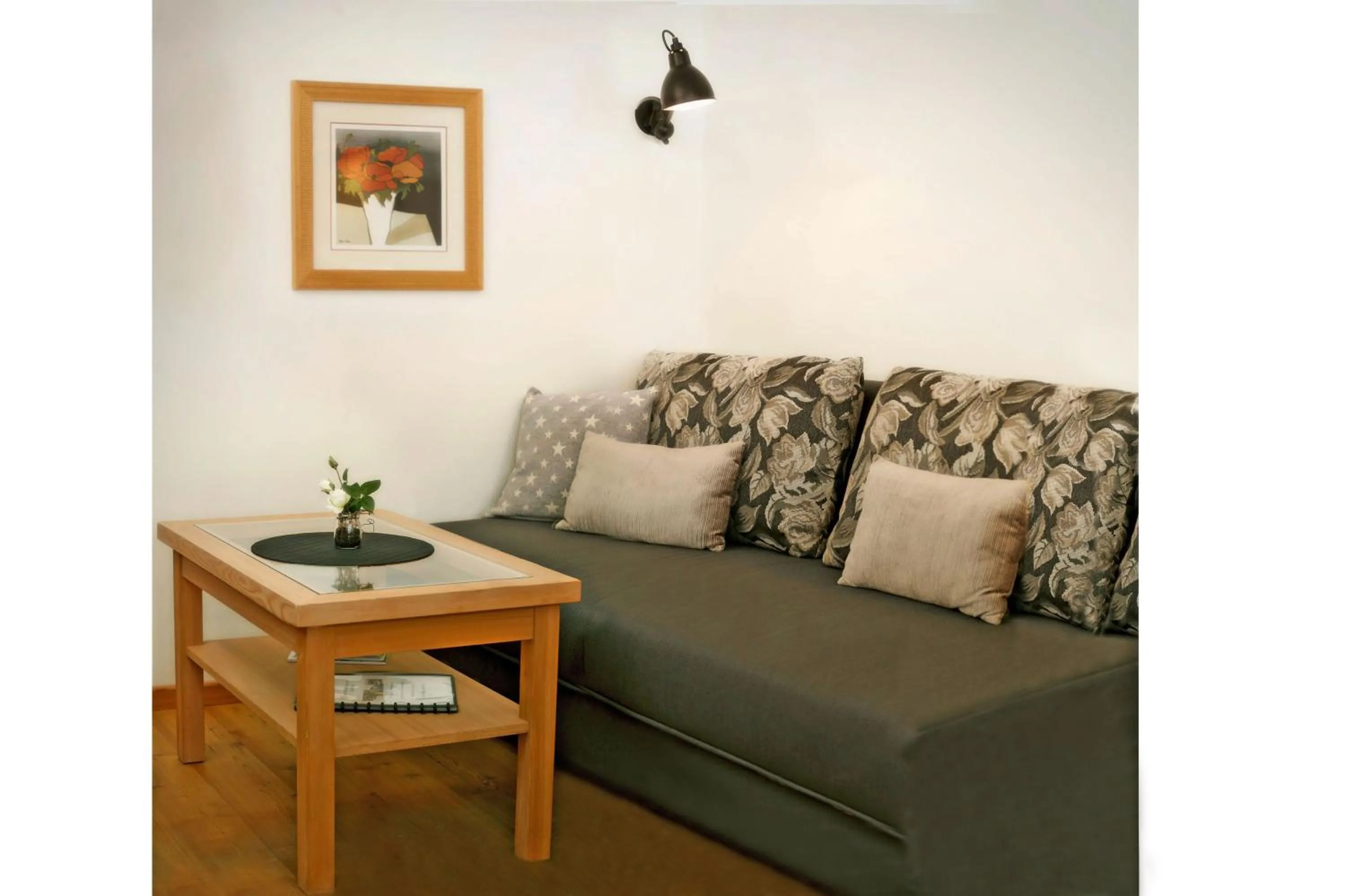 Living room in Biotel Bertel Naturappartements