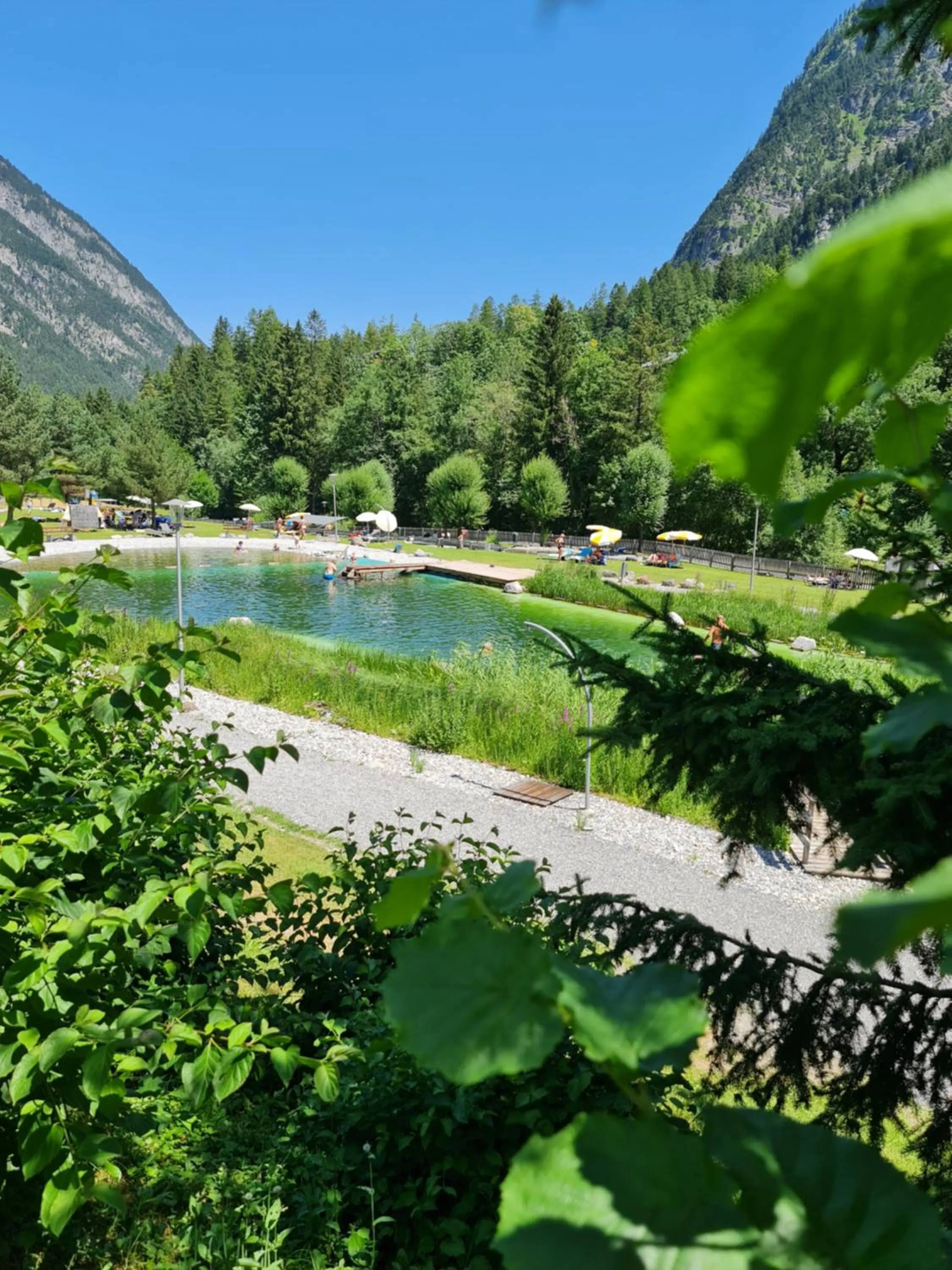 Open Air Bath in Biotel Bertel Naturappartements