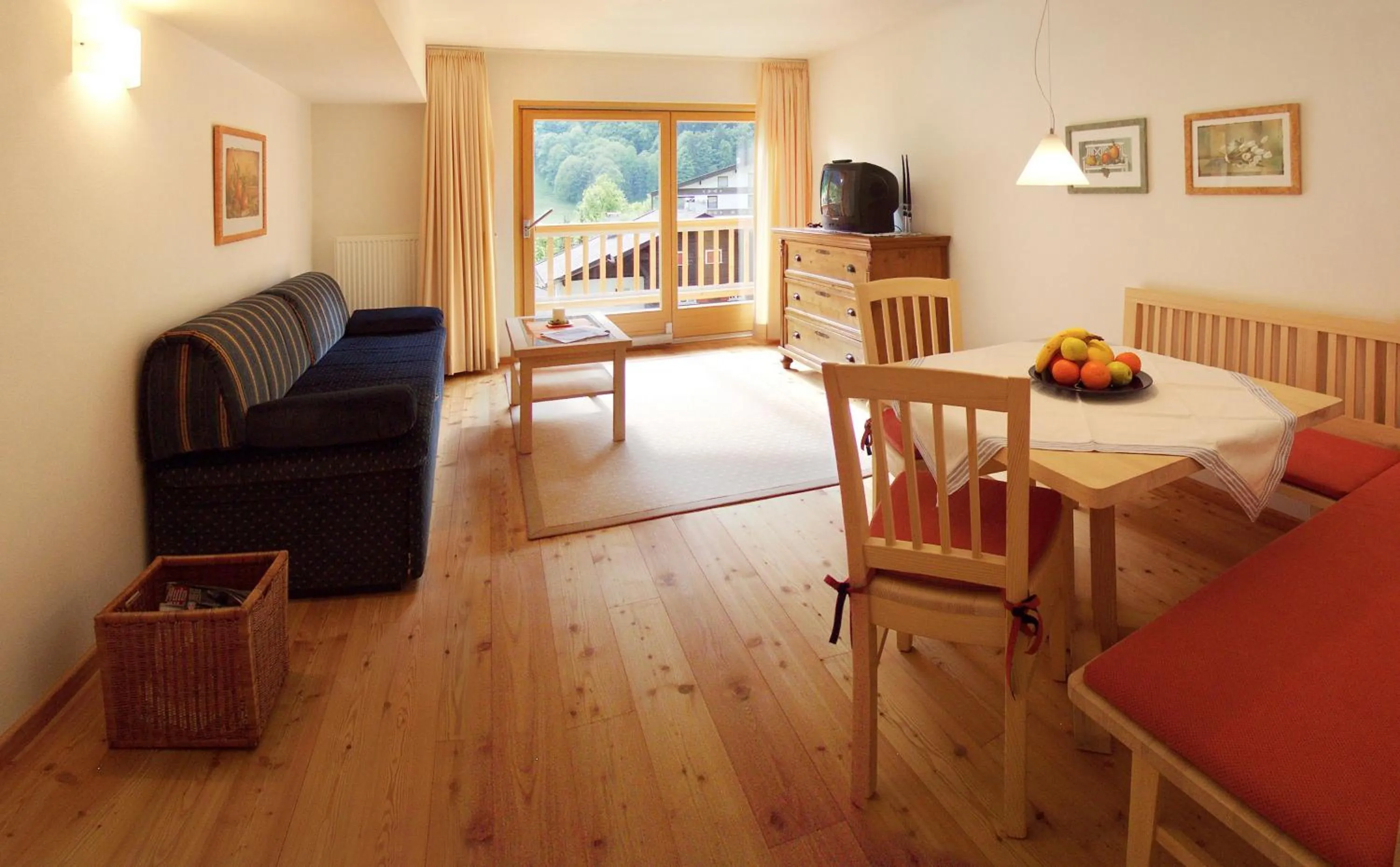 Living room in Biotel Bertel Naturappartements
