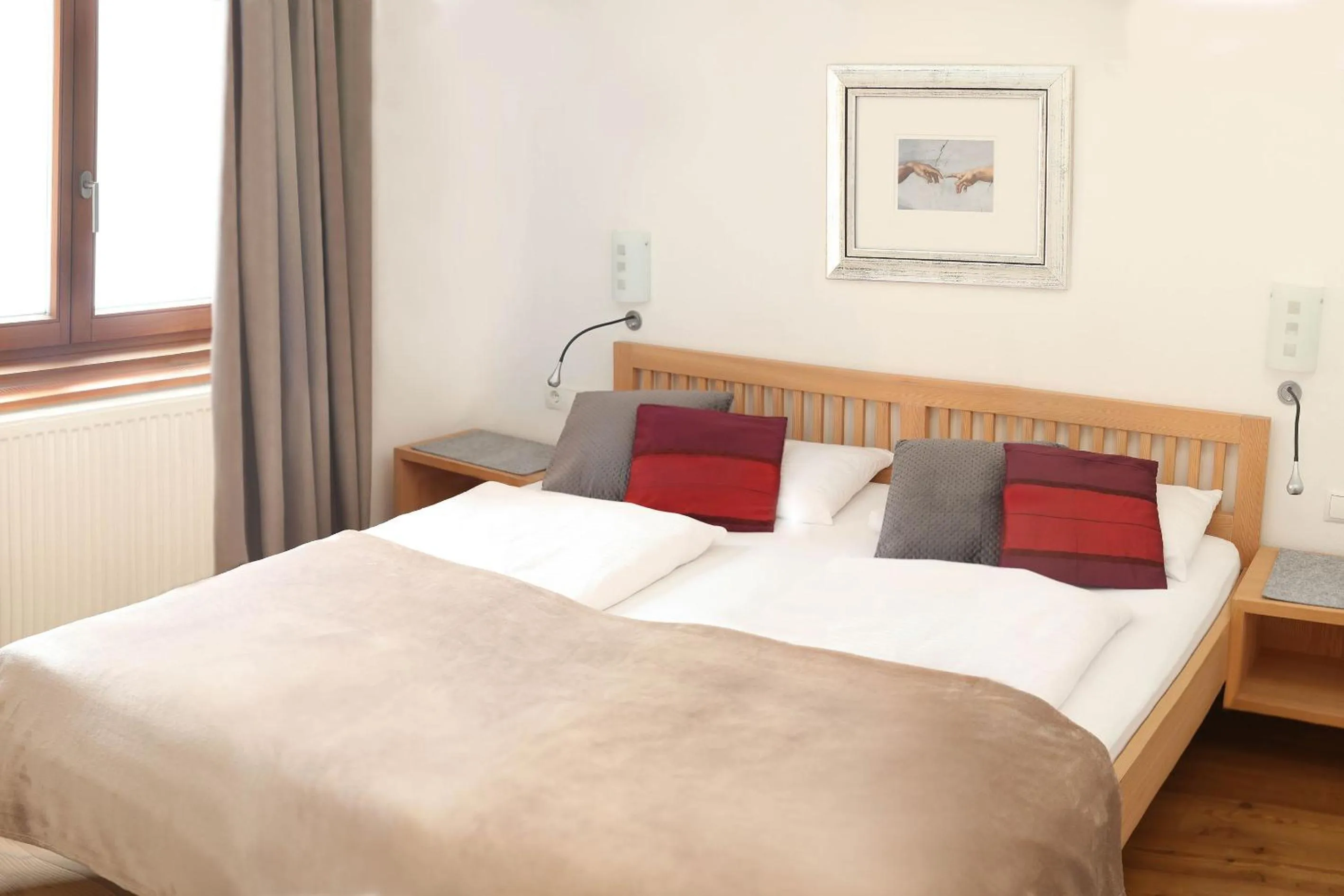 Bedroom, Bed in Biotel Bertel Naturappartements