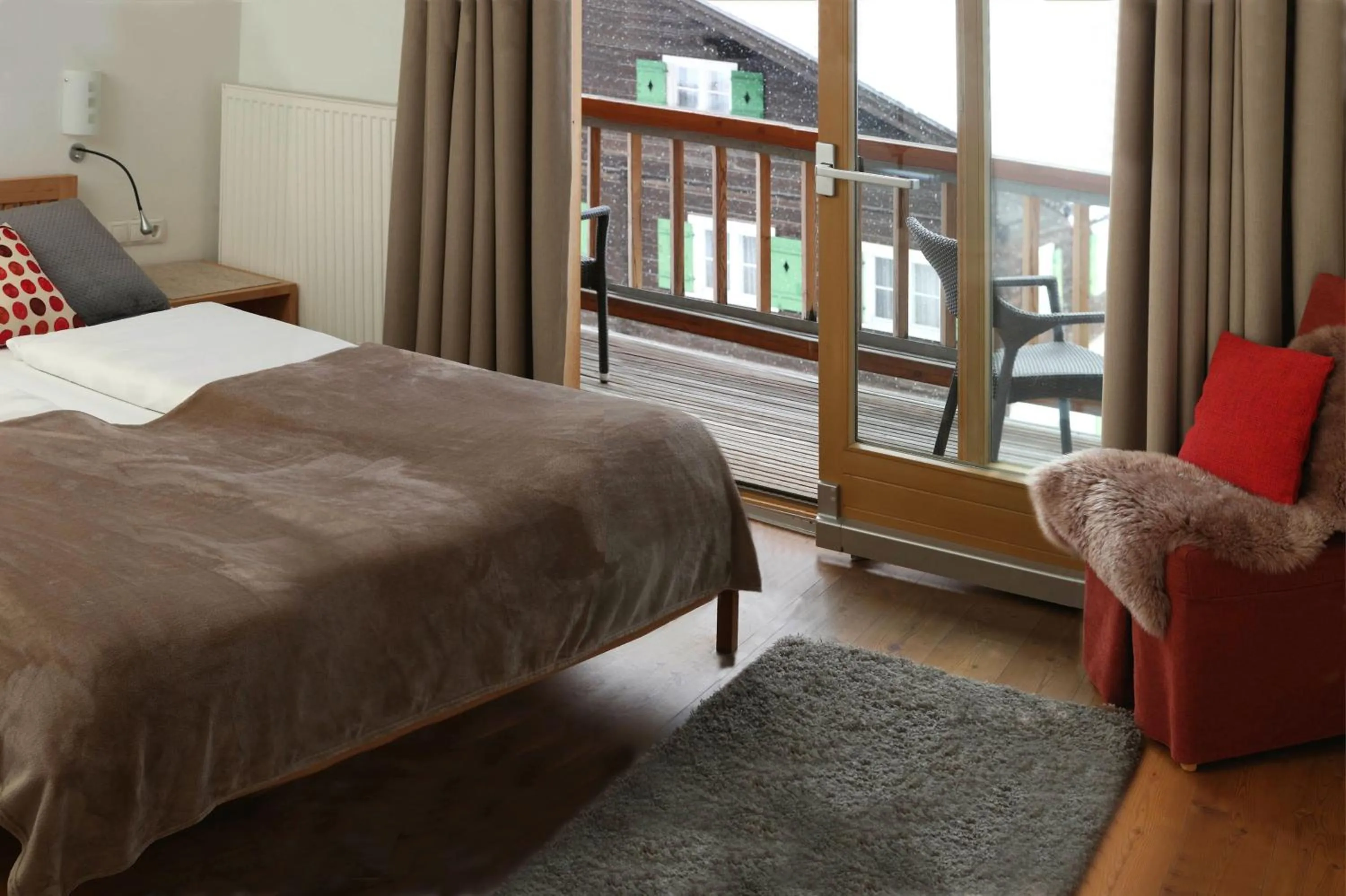 Bedroom, Bed in Biotel Bertel Naturappartements