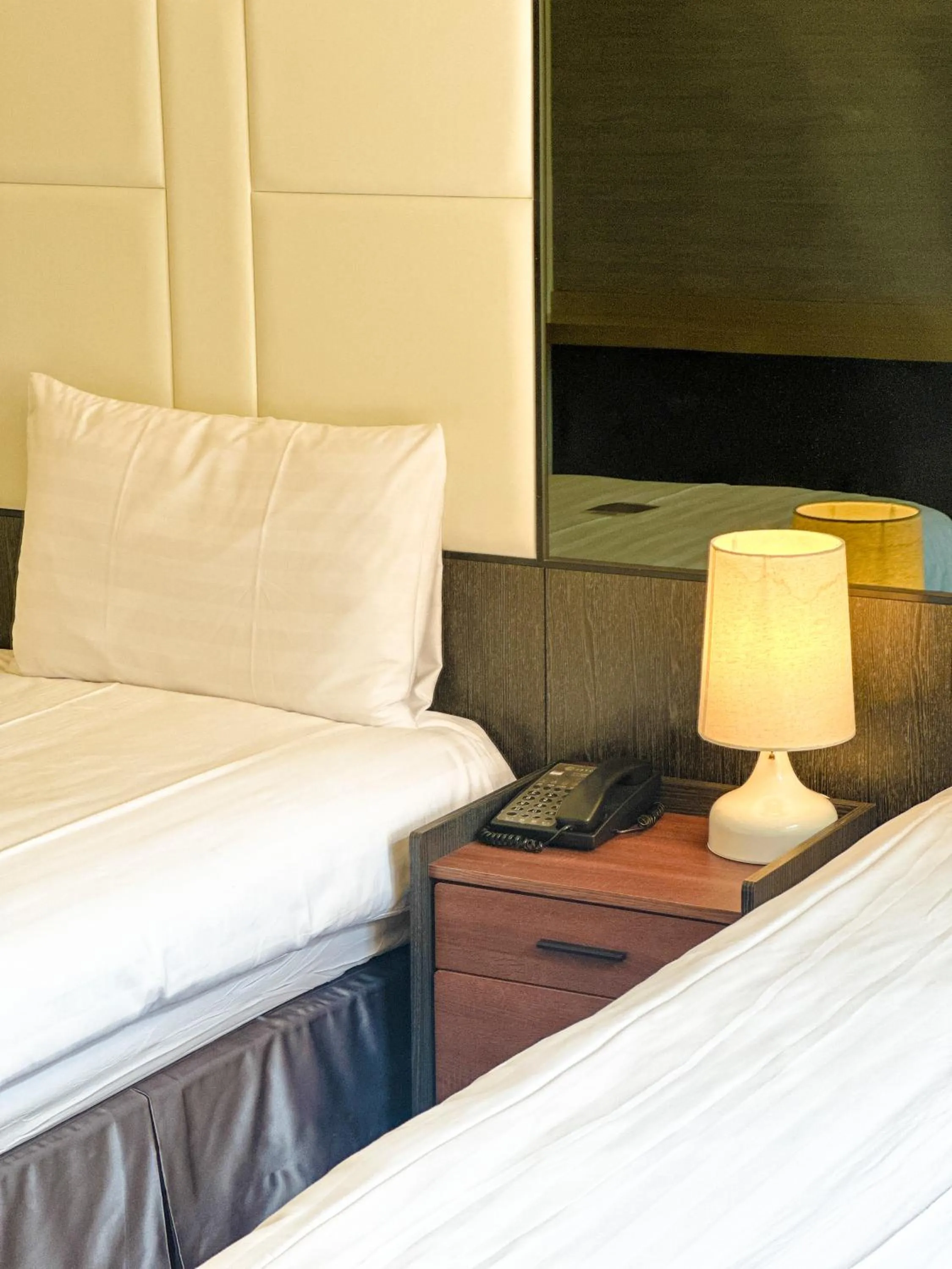 On site, Bed in Hotel A