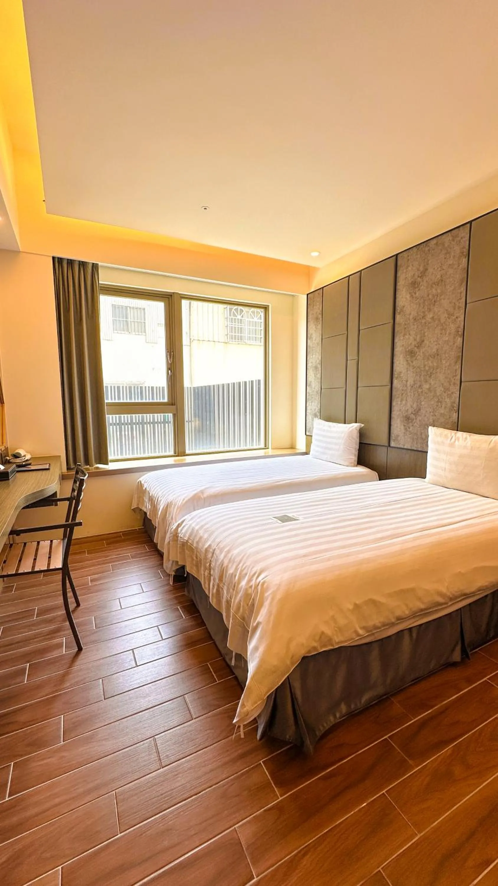 On site, Bed in Hotel A