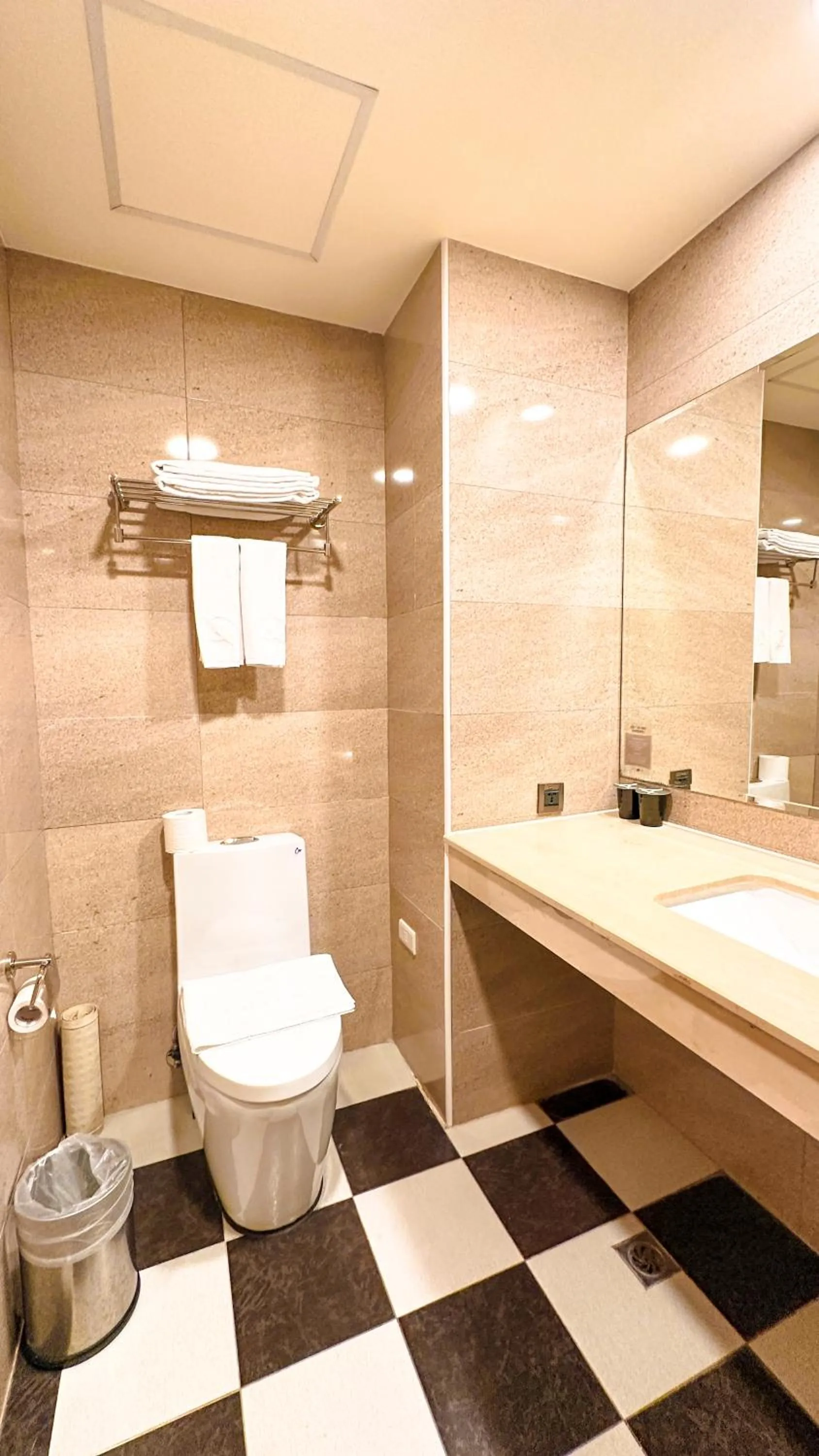 Toilet in Hotel A
