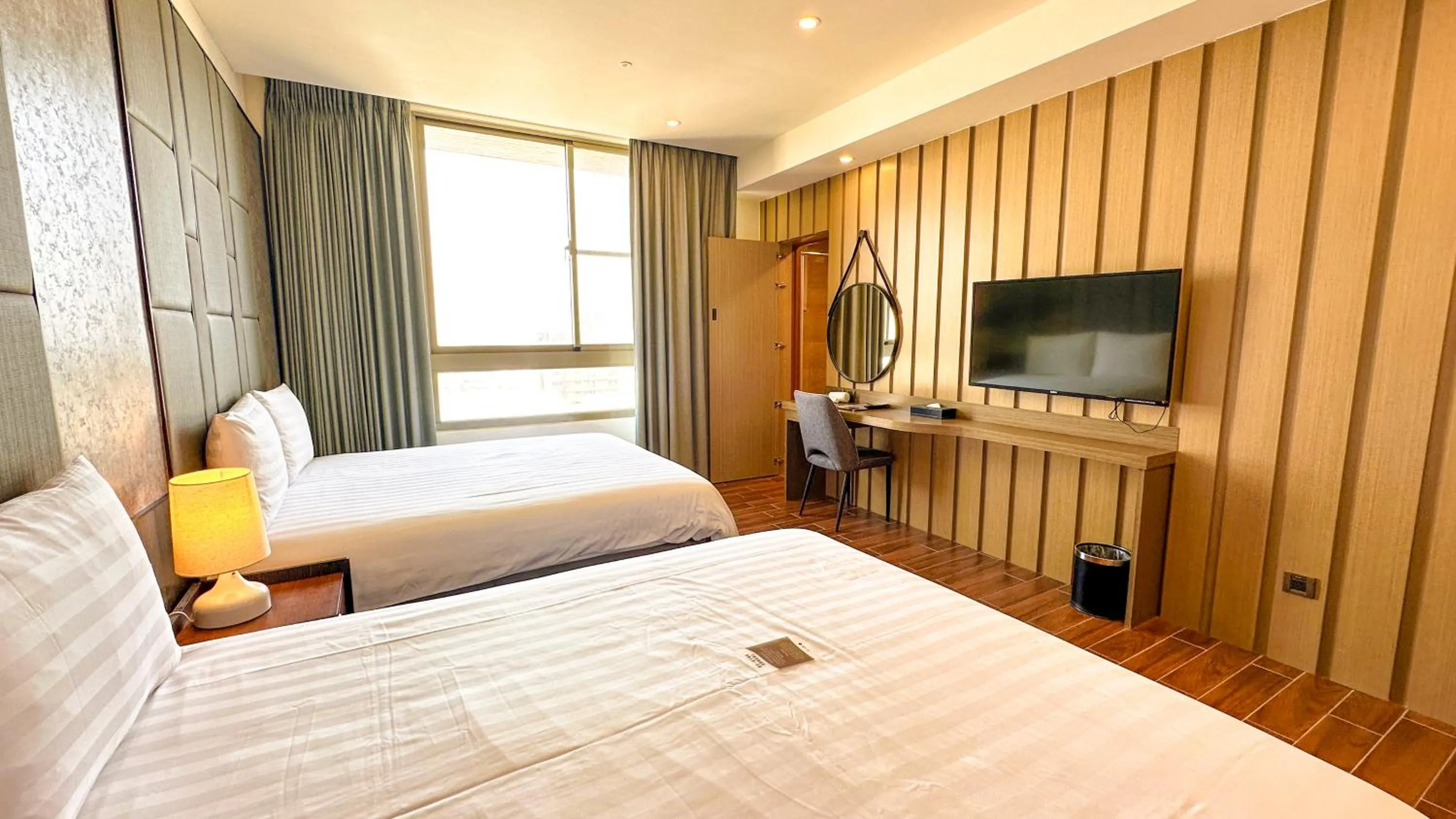 On site, Bed in Hotel A