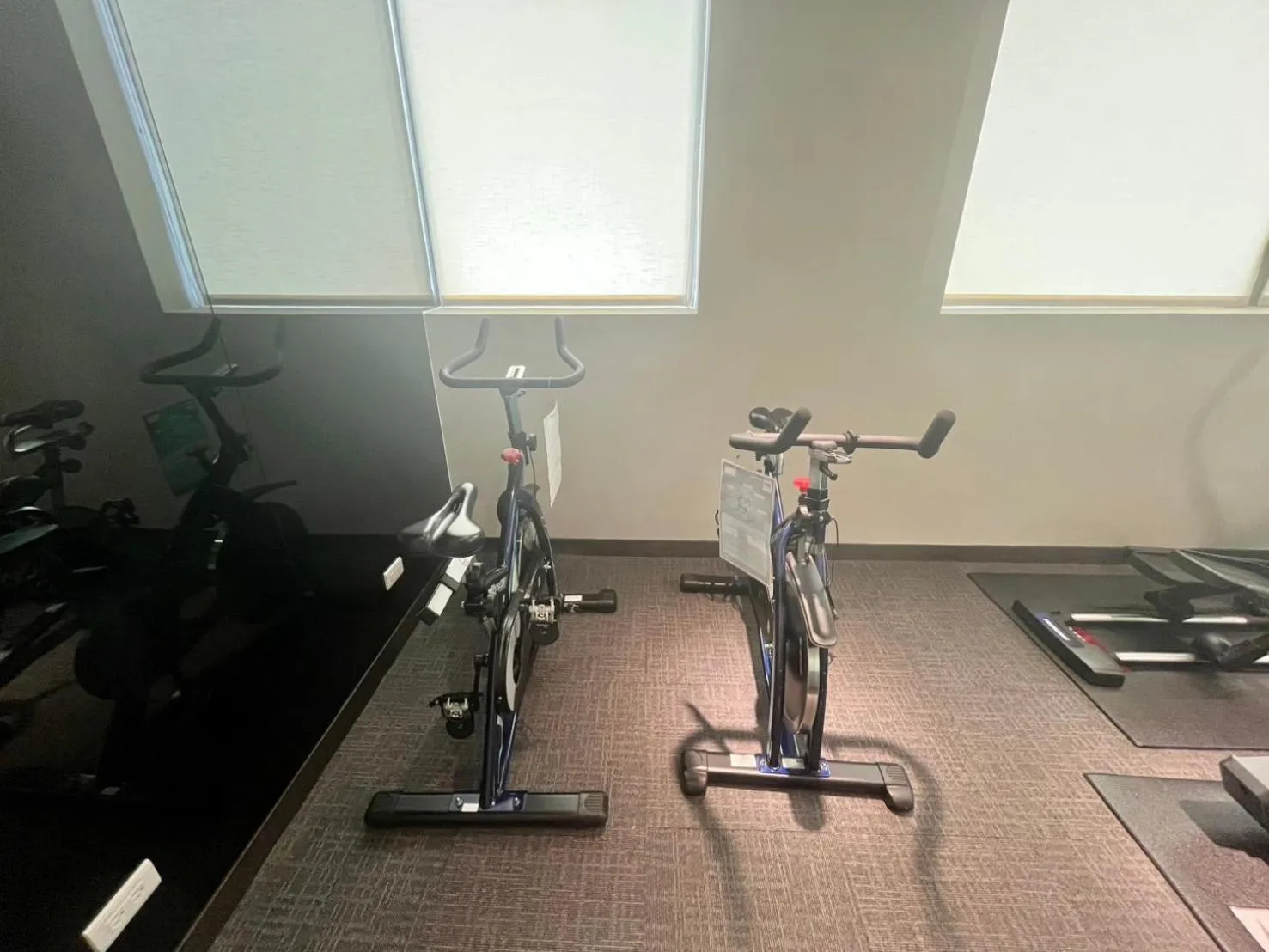 Fitness centre/facilities in Hotel A