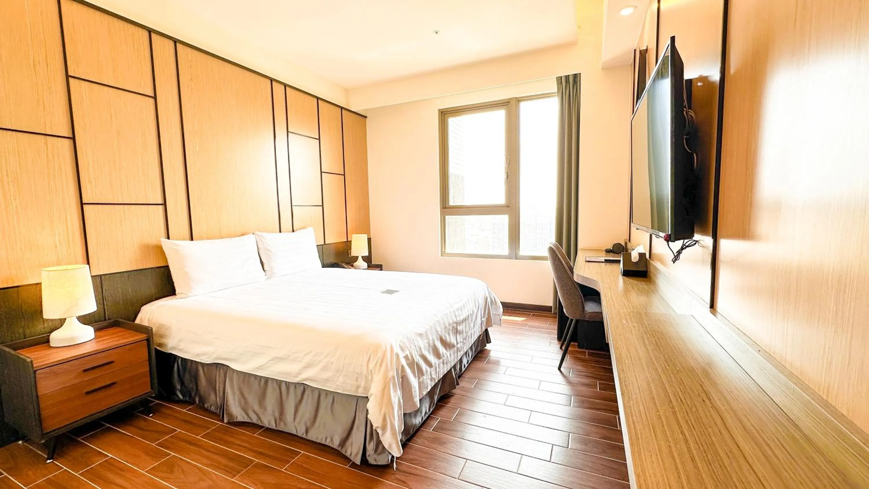 On site, Bed in Hotel A