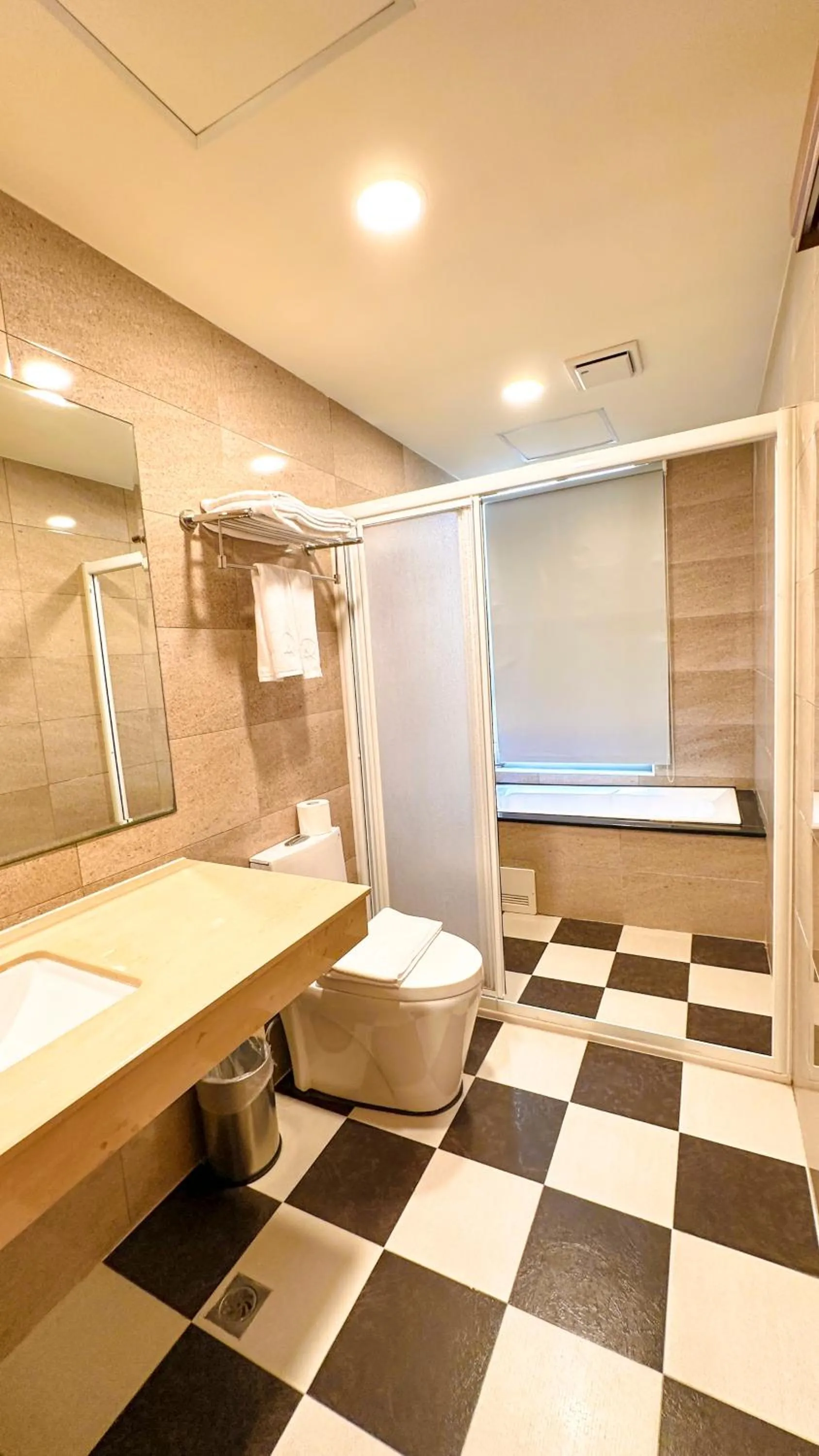 Toilet in Hotel A