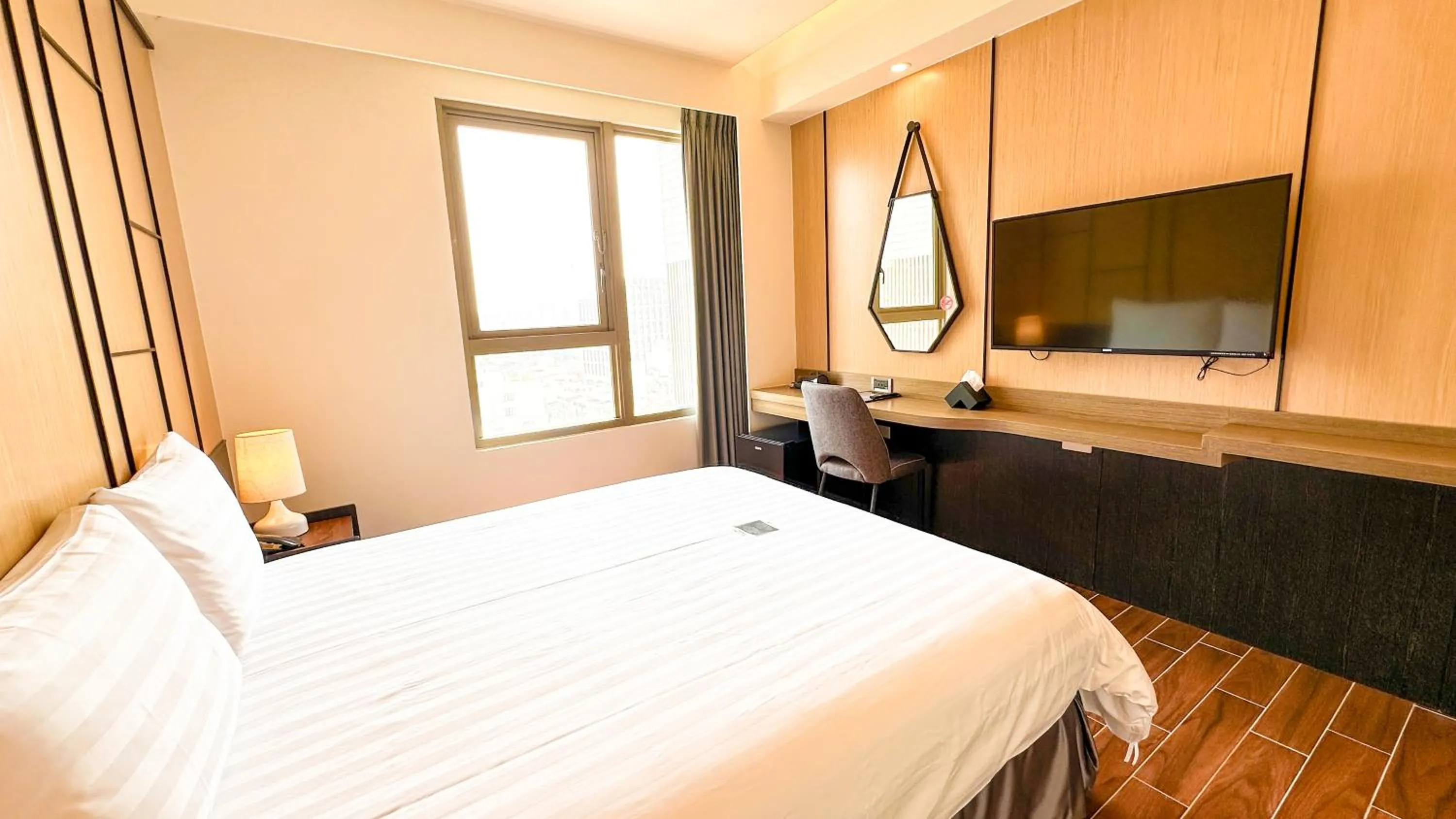 On site, Bed in Hotel A