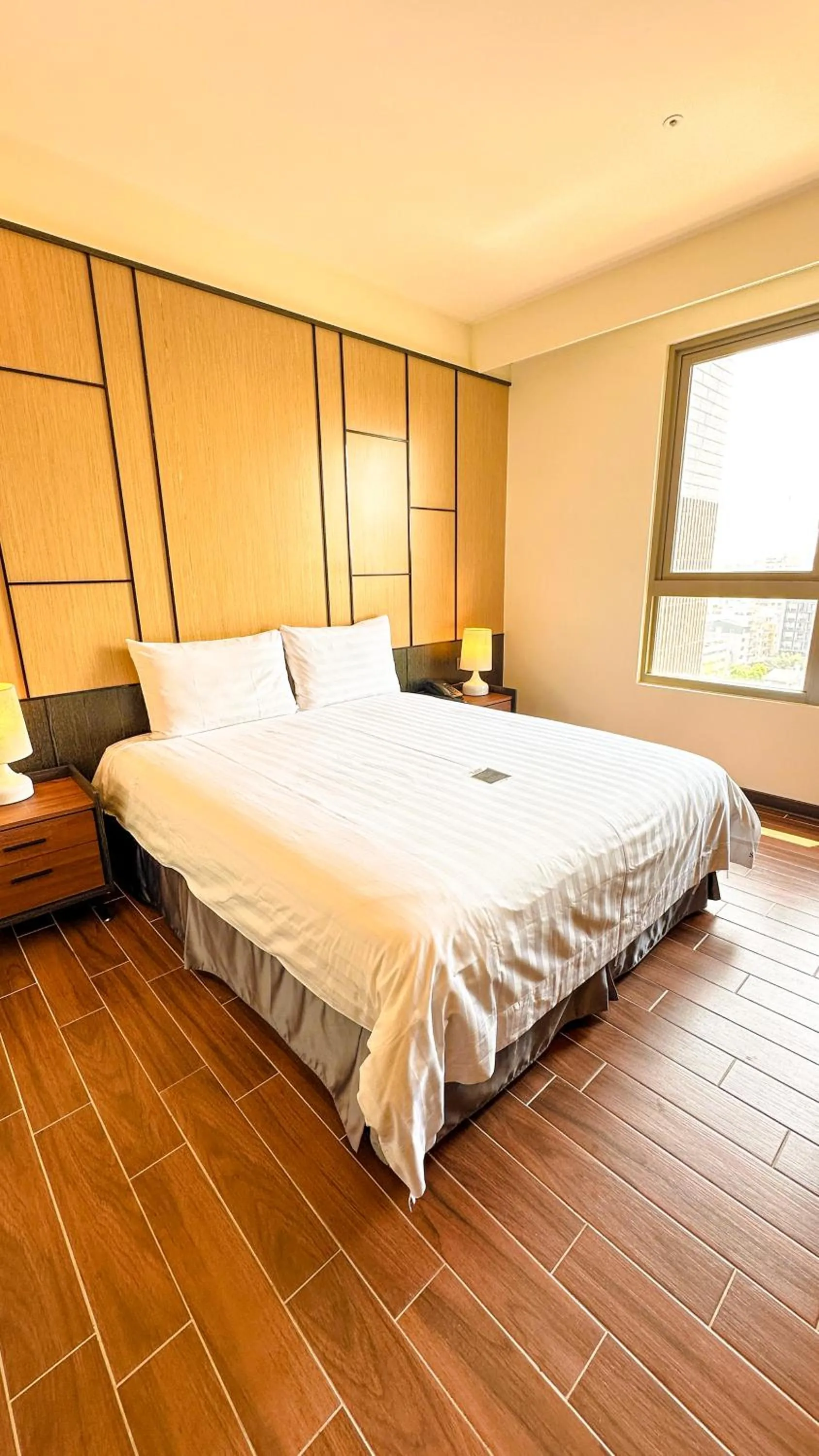 On site, Bed in Hotel A