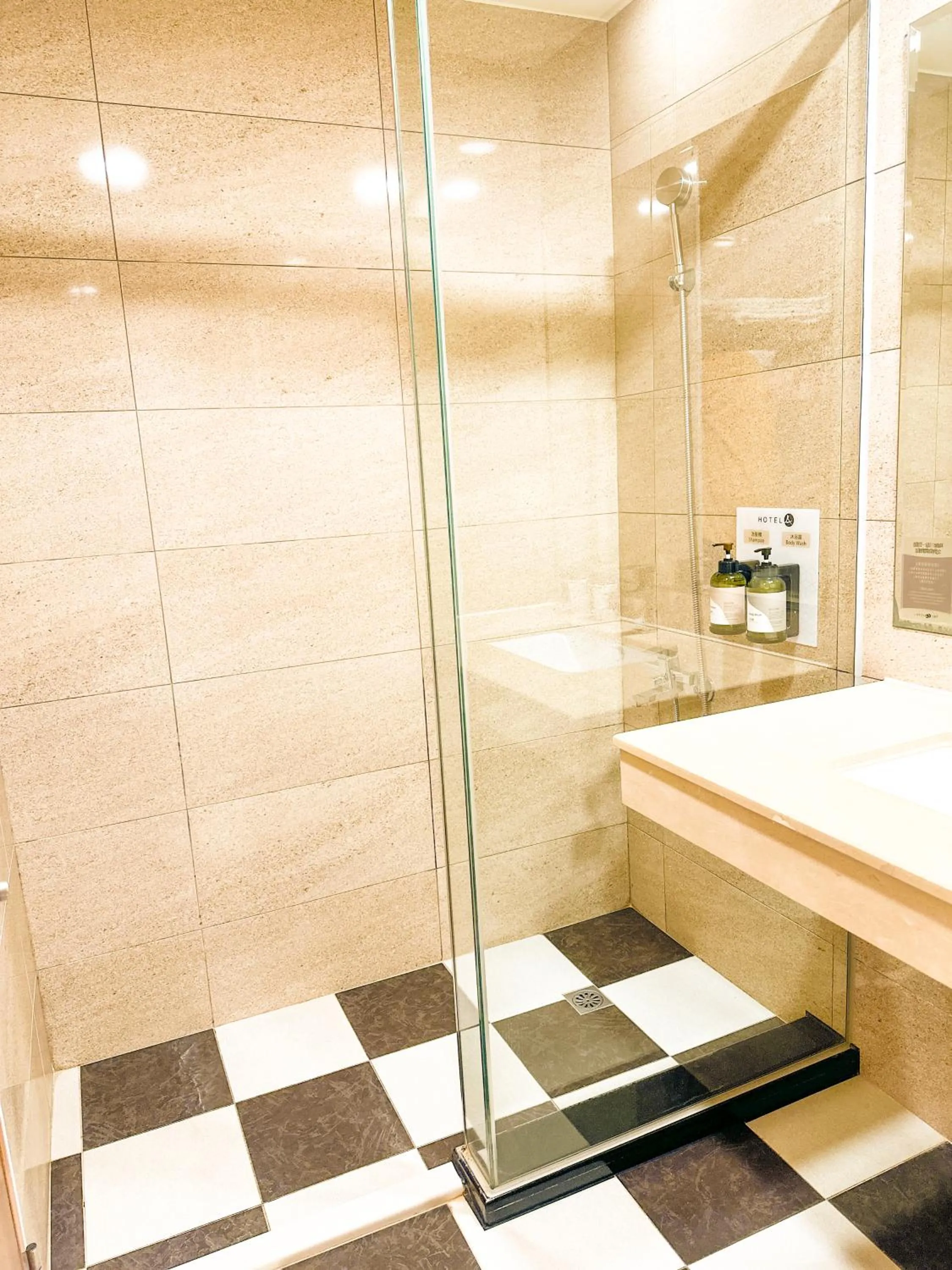Toilet in Hotel A