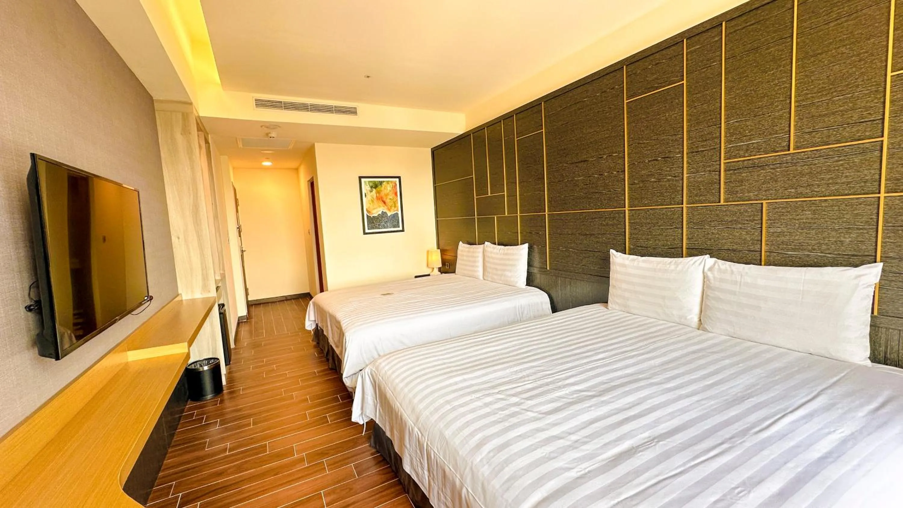 On site, Bed in Hotel A