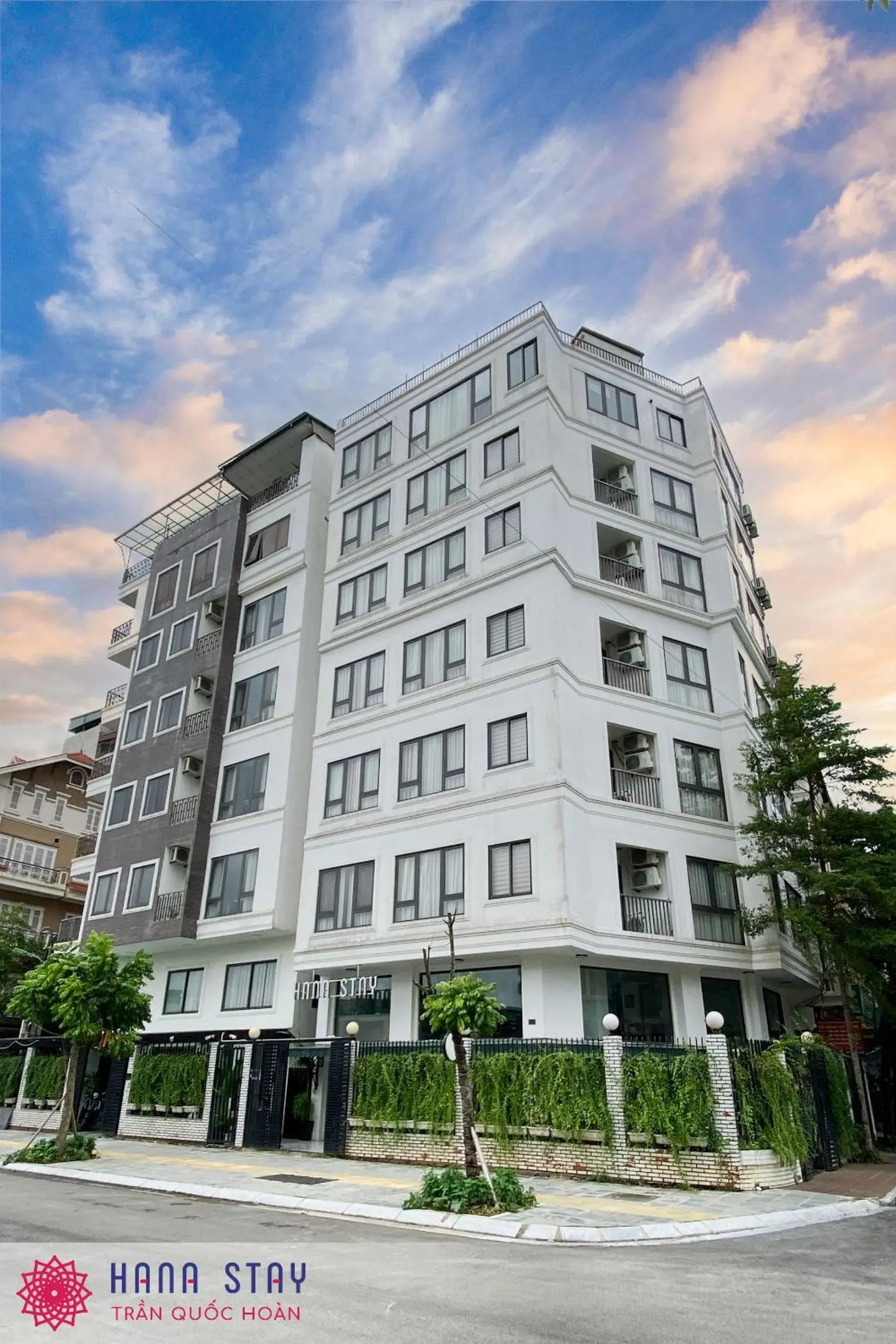 Property building in Hana Stay Trần Quốc Hoàn Property building in Hana Stay Trần Quốc Hoàn