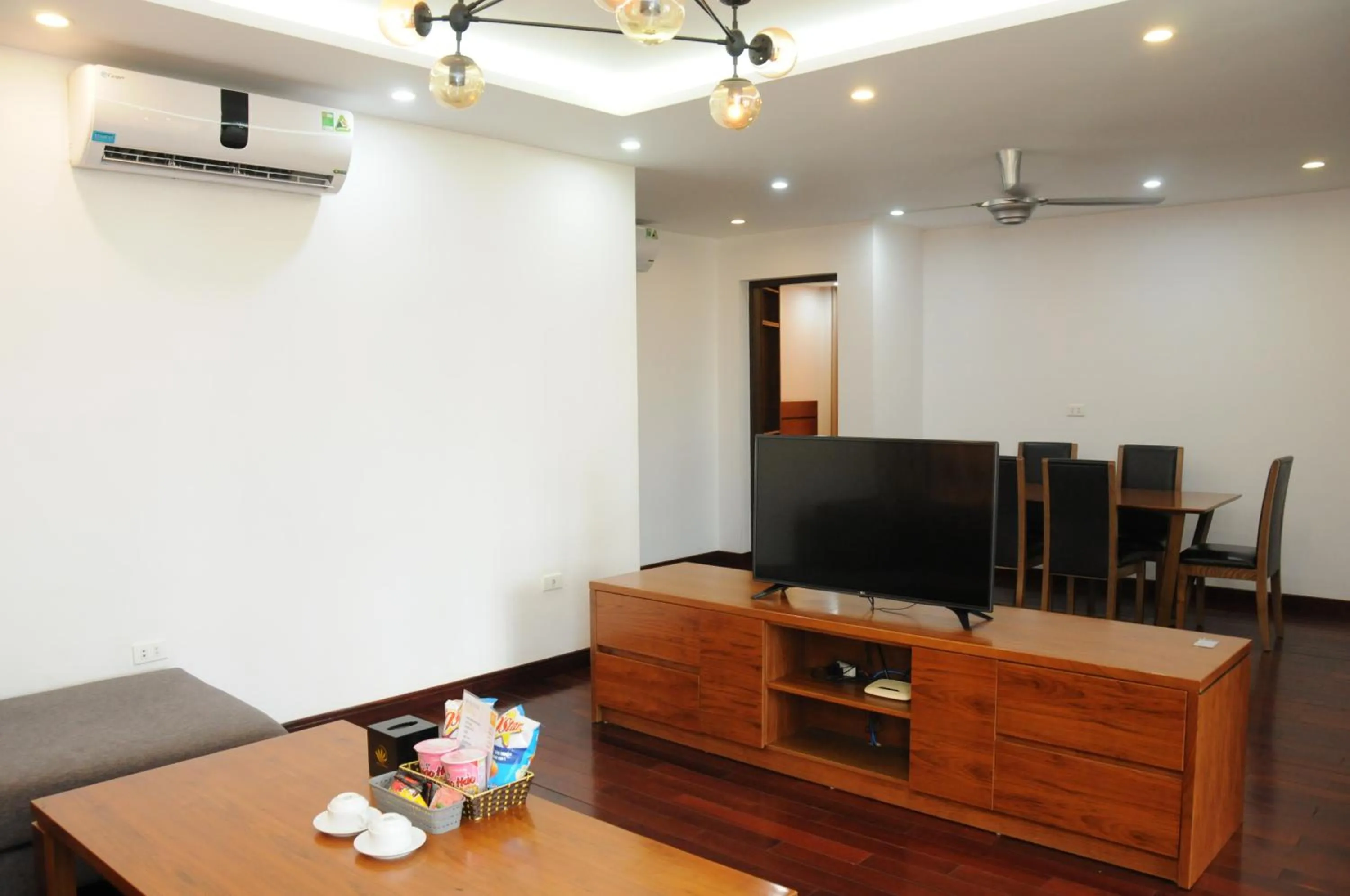 Living room in Hana Stay Trần Quốc Hoàn