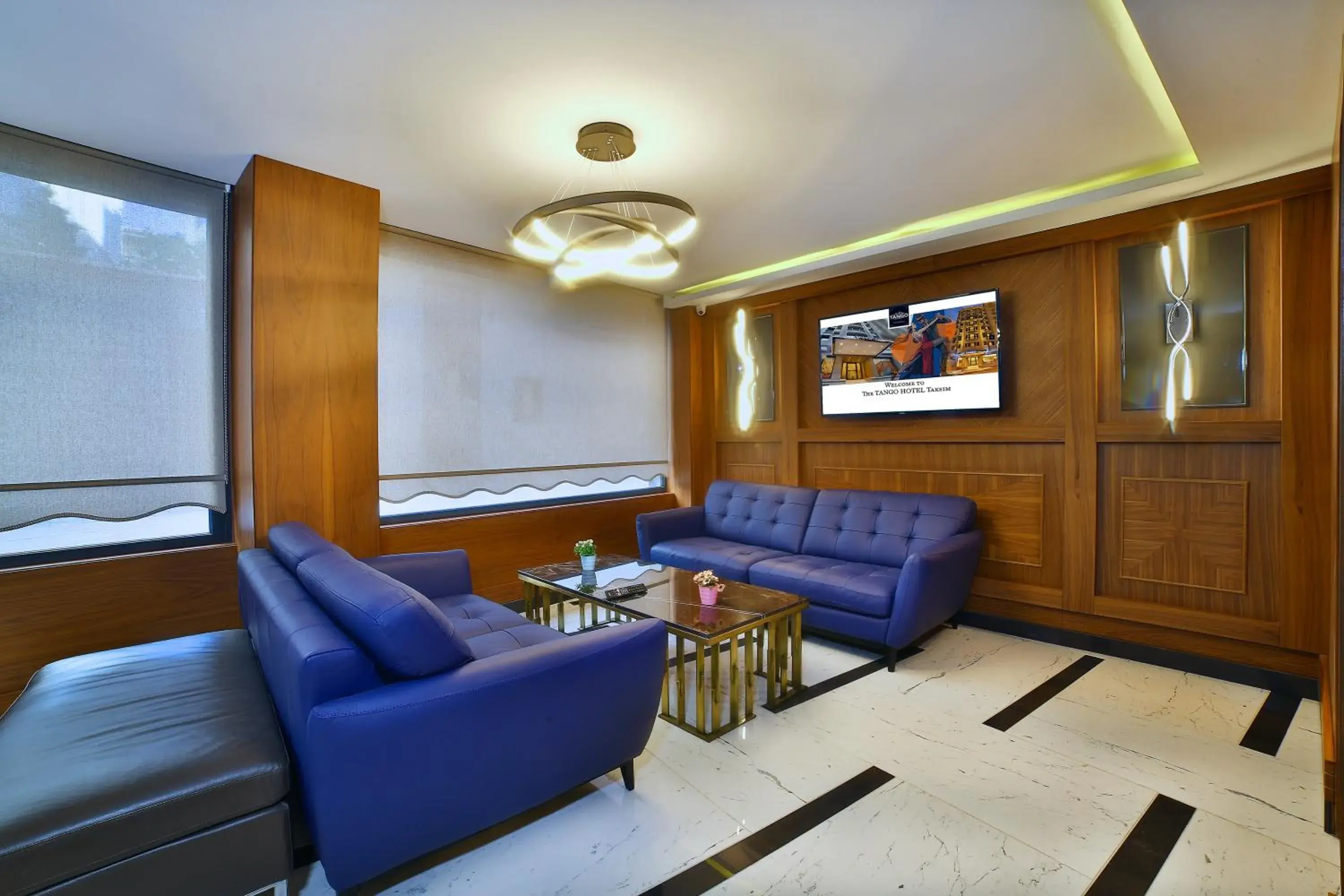 Living room in The Tango Hotel Taksim Living room in The Tango Hotel Taksim