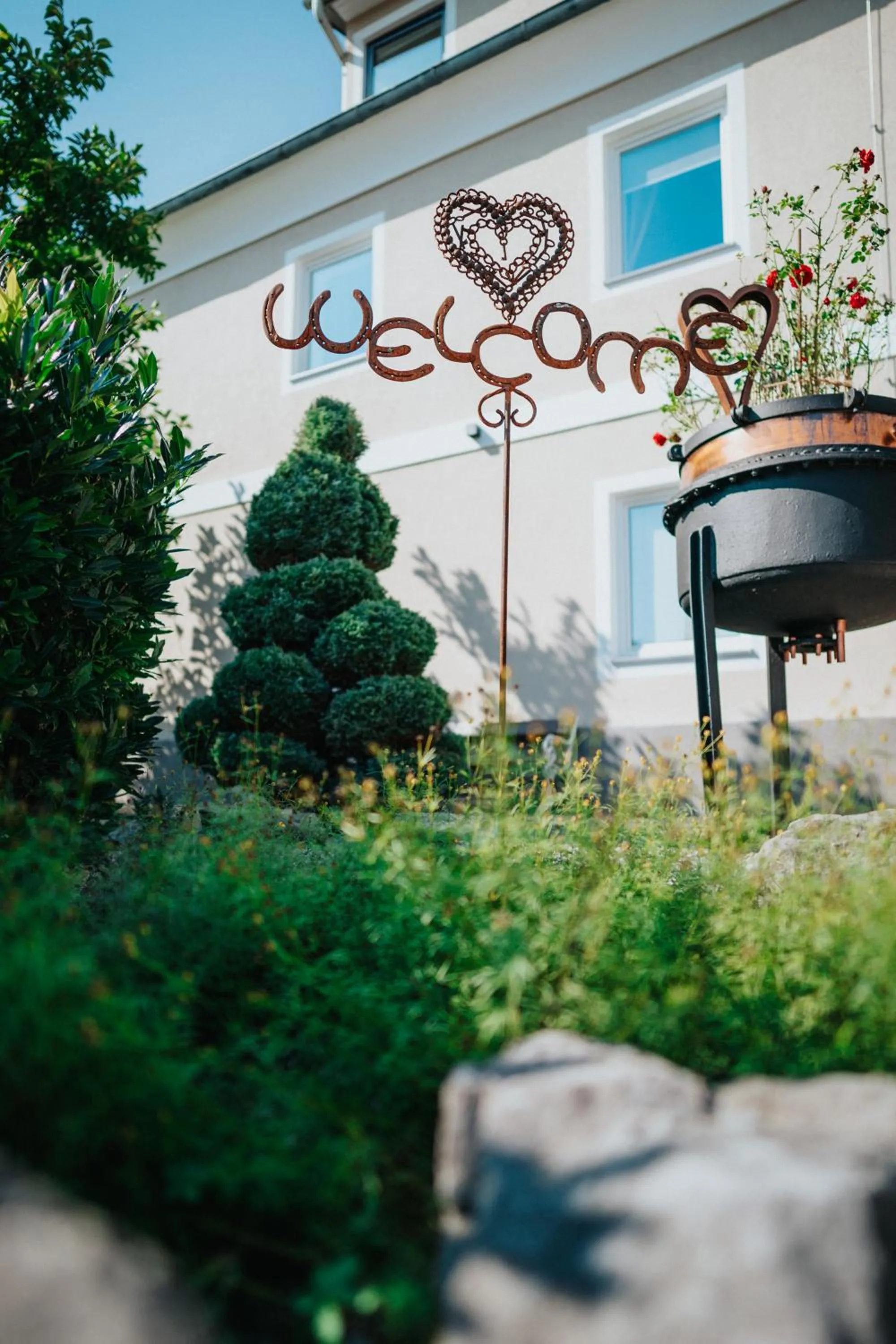 Facade/entrance in Hotel Leo