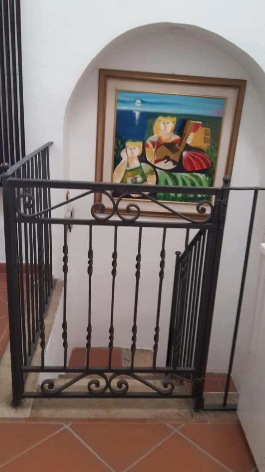 Communal kitchen in LA VILLA DEL CONTE