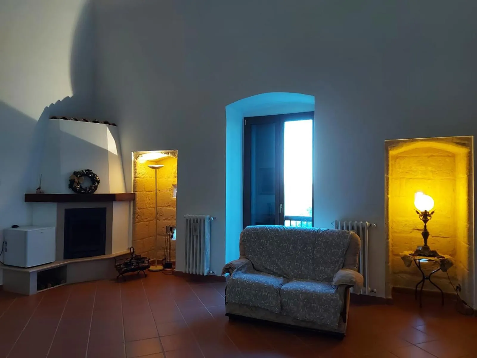 Living room in LA VILLA DEL CONTE