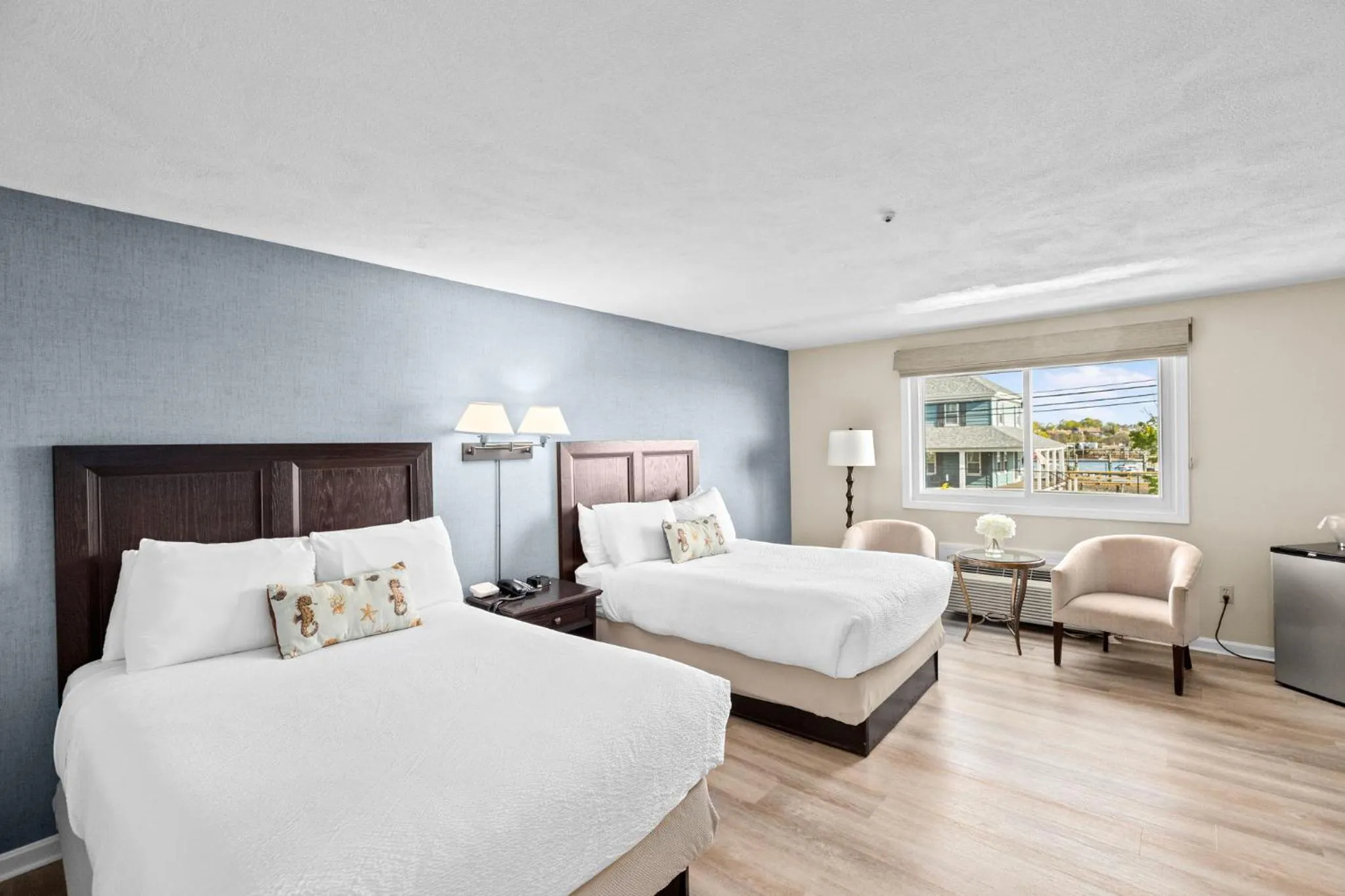 Bed in The Inn at Scituate Harbor