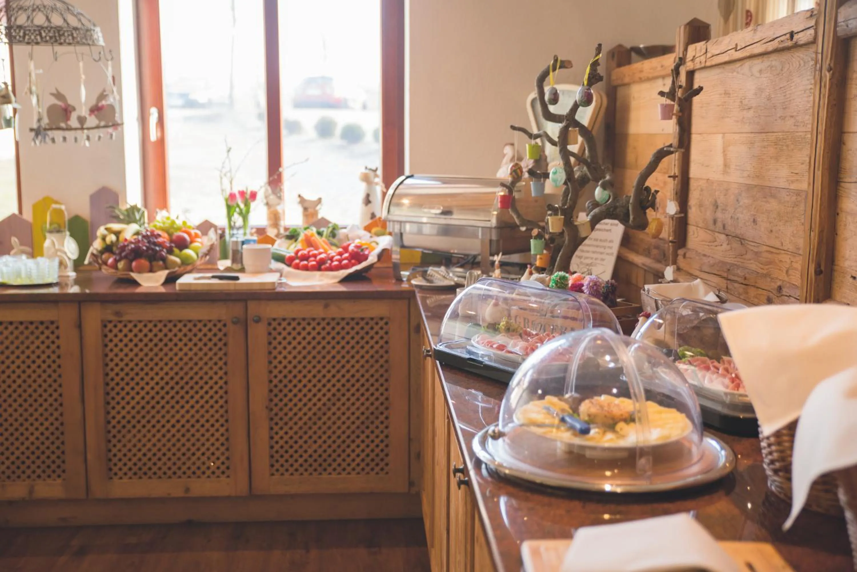 Buffet breakfast in Golchener Hof - Familienhotel & Bauernhofurlaub in Mecklenburg