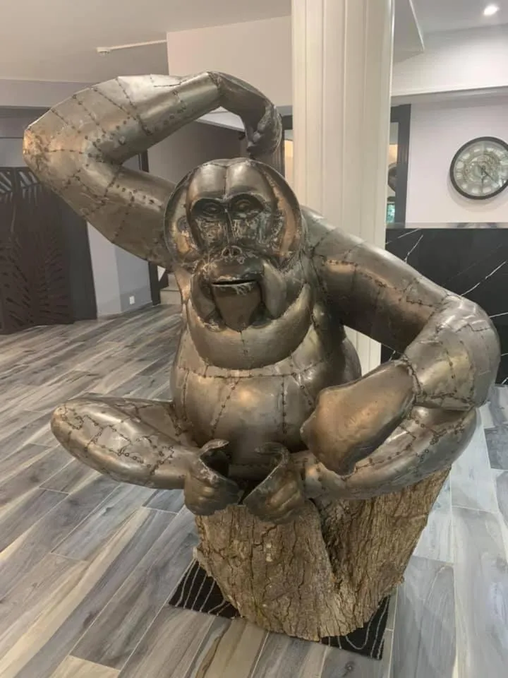 Lobby or reception in Au Palmyre Hôtel