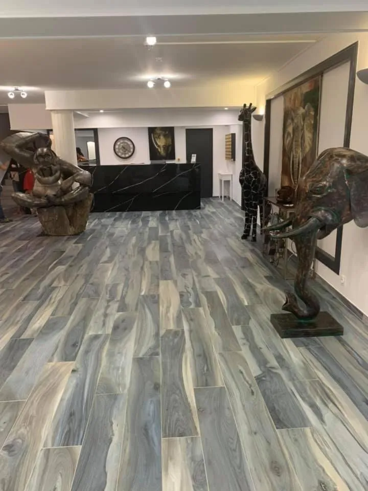 Lobby or reception in Au Palmyre Hôtel