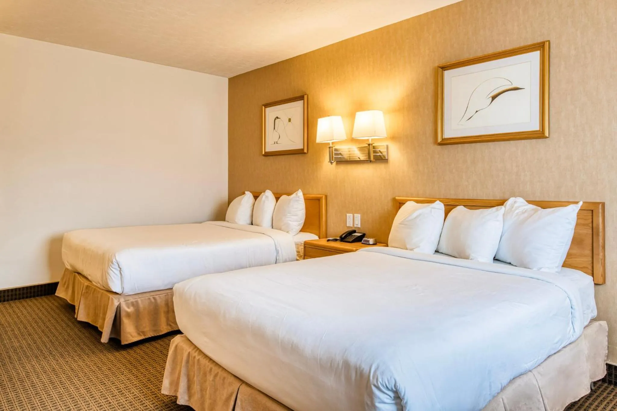 Bedroom, Bed in Motel Mistral