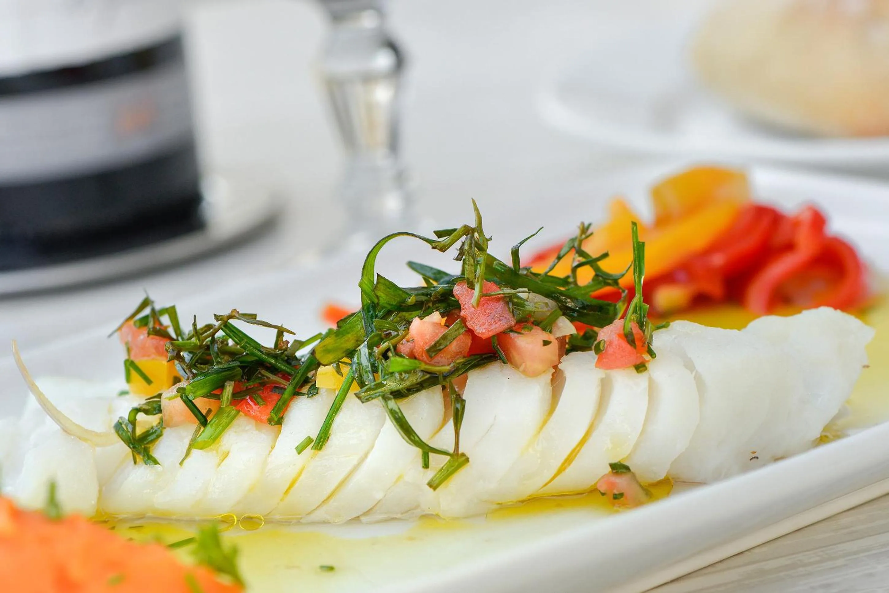 Food and drinks in Logis Hôtel Restaurant Le Puits Doré