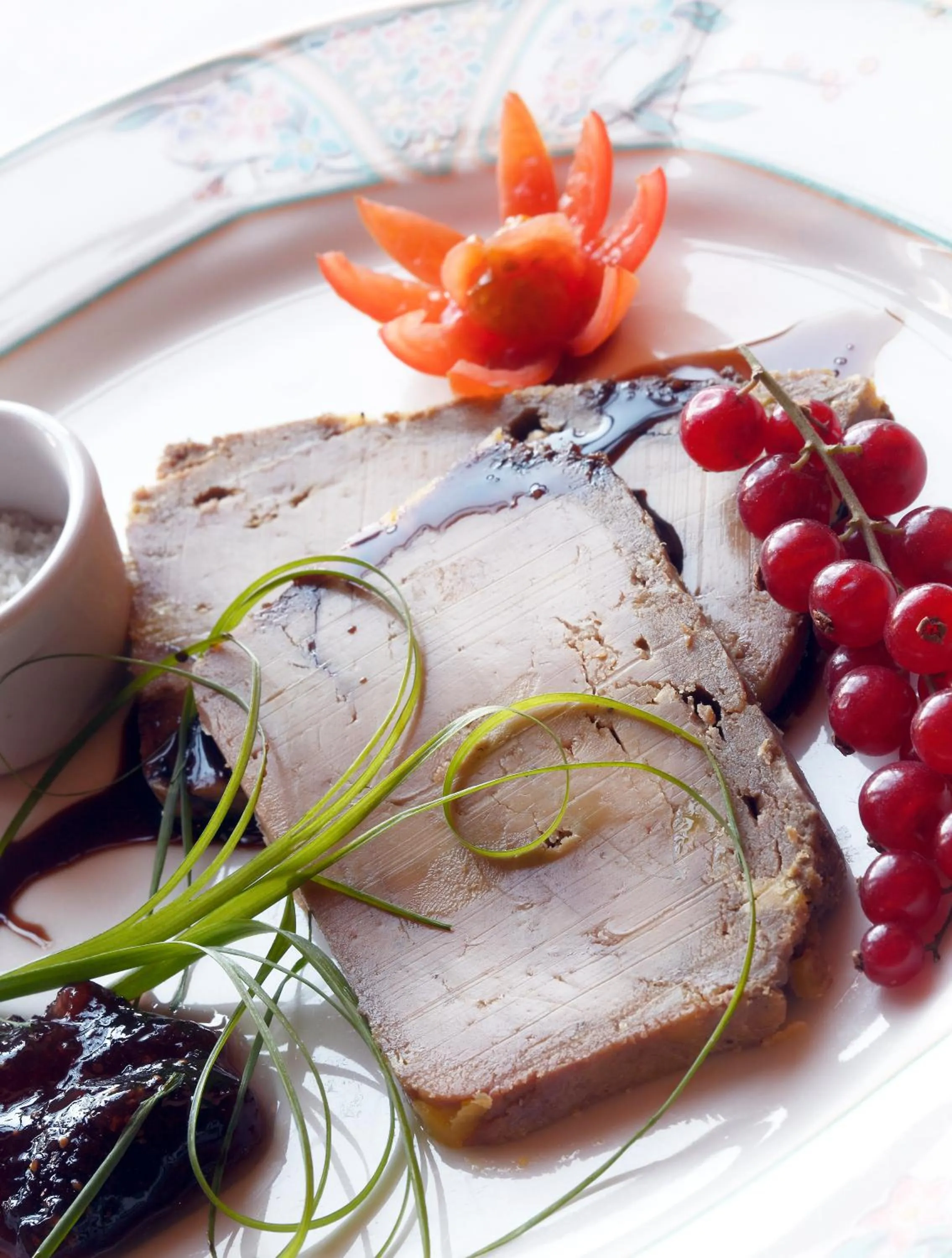 Food close-up in Logis Hôtel Restaurant Le Puits Doré